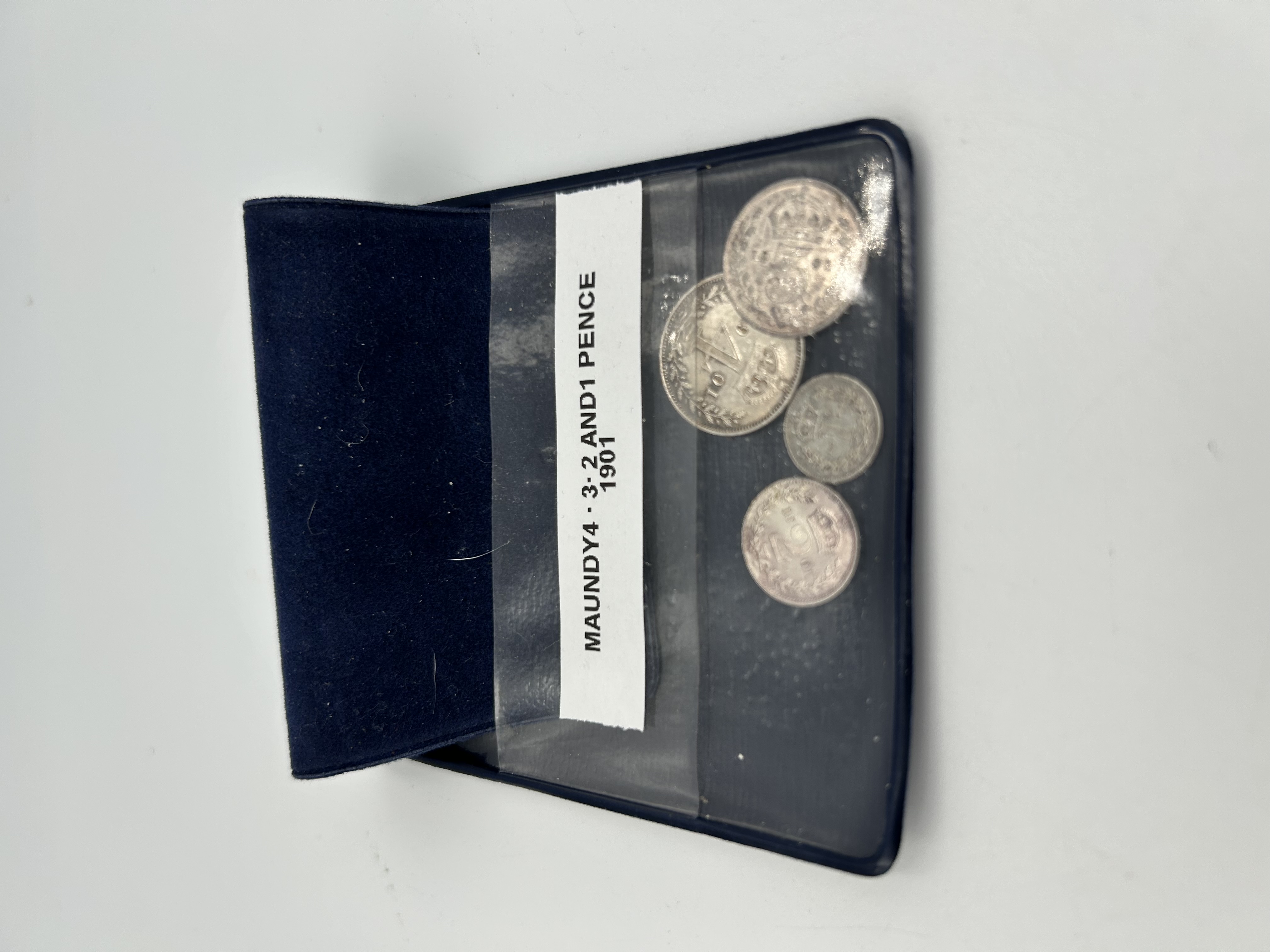 UK 1901 Silver Maundy Four-Coin Set