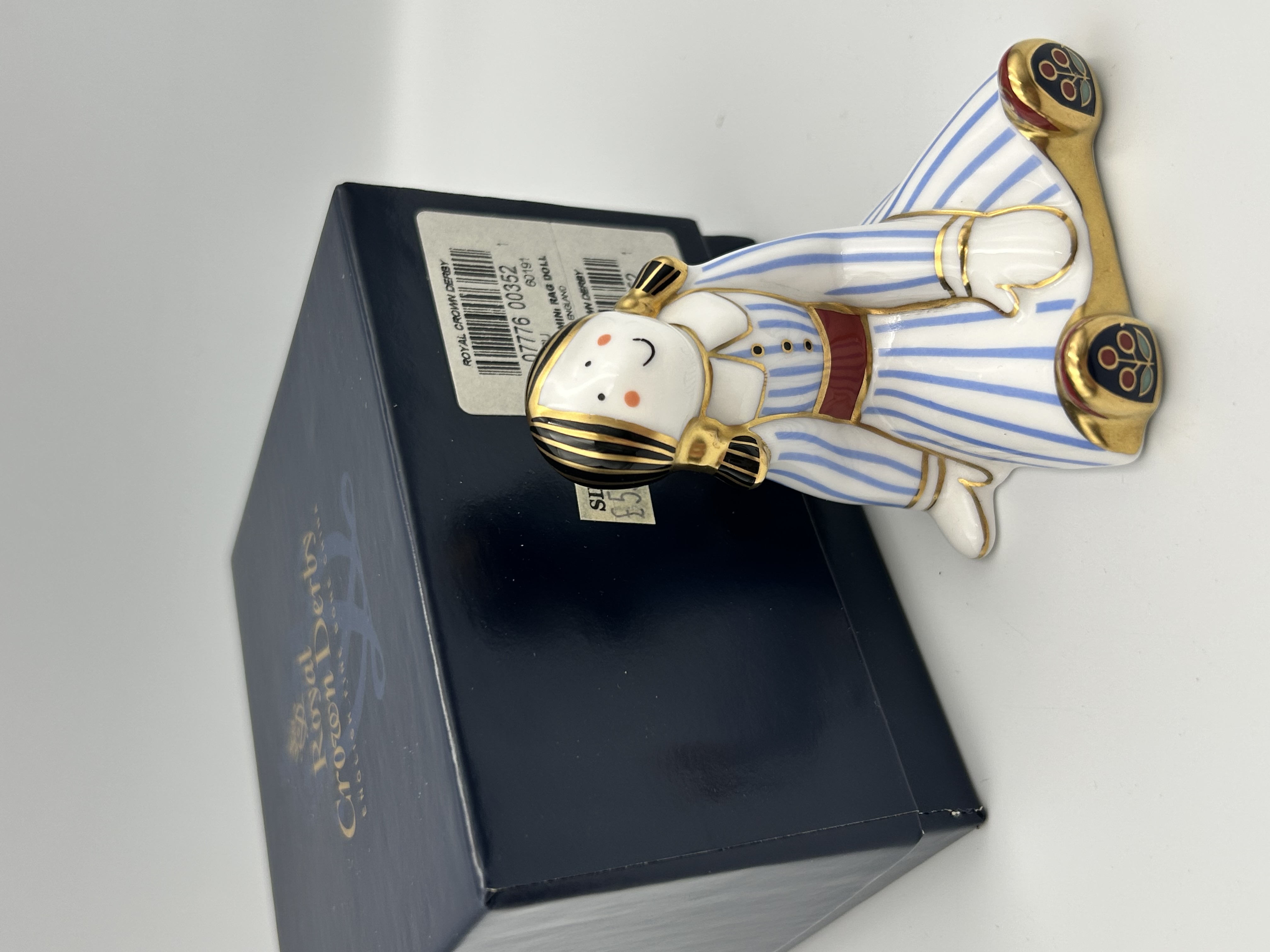 Royal Crown Derby Treasures of Childhood Rag Doll Bone China Figurine