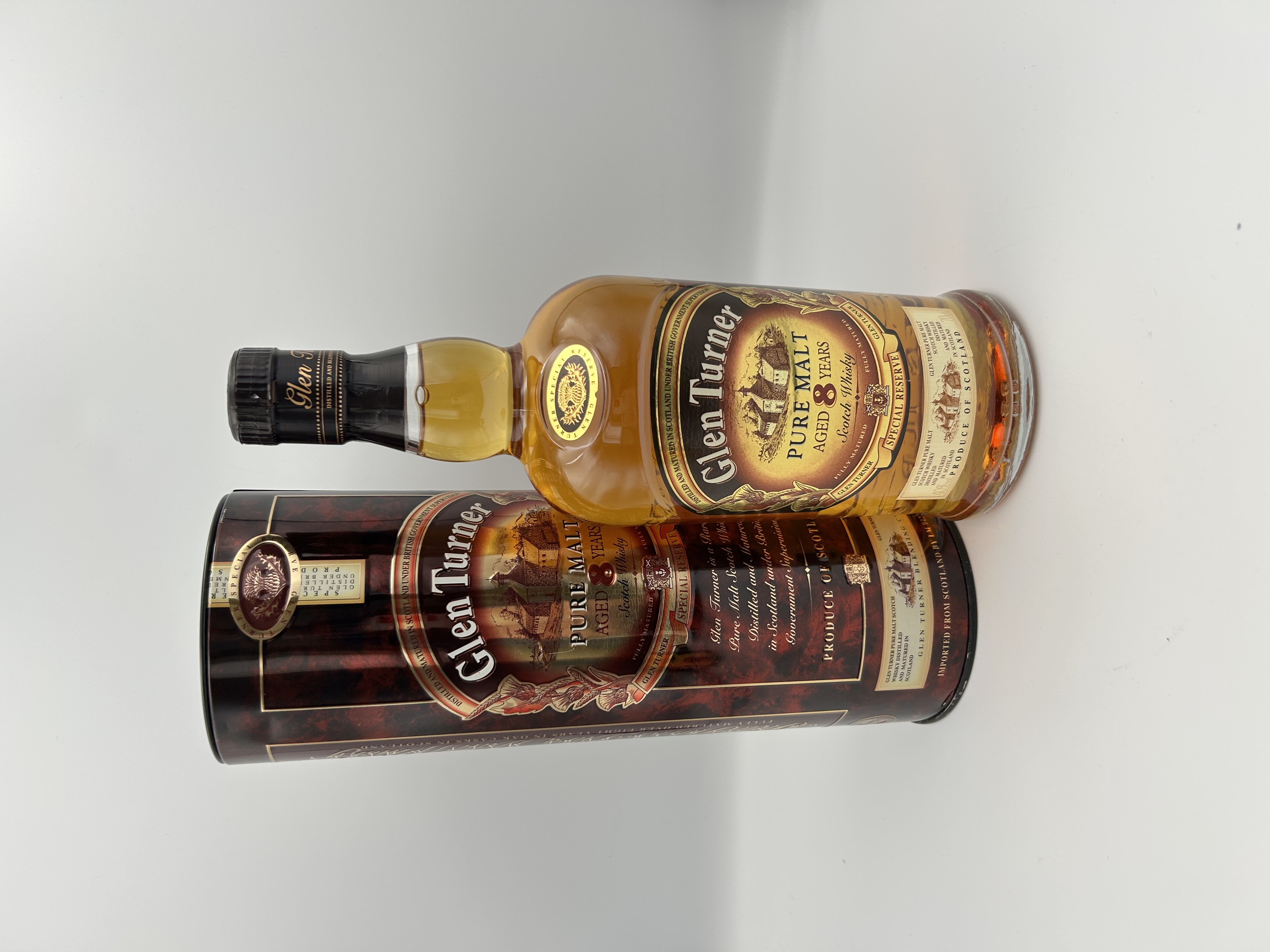 Glen Turner 8 Year Old Pure Malt Scotch Whisky, 70cl