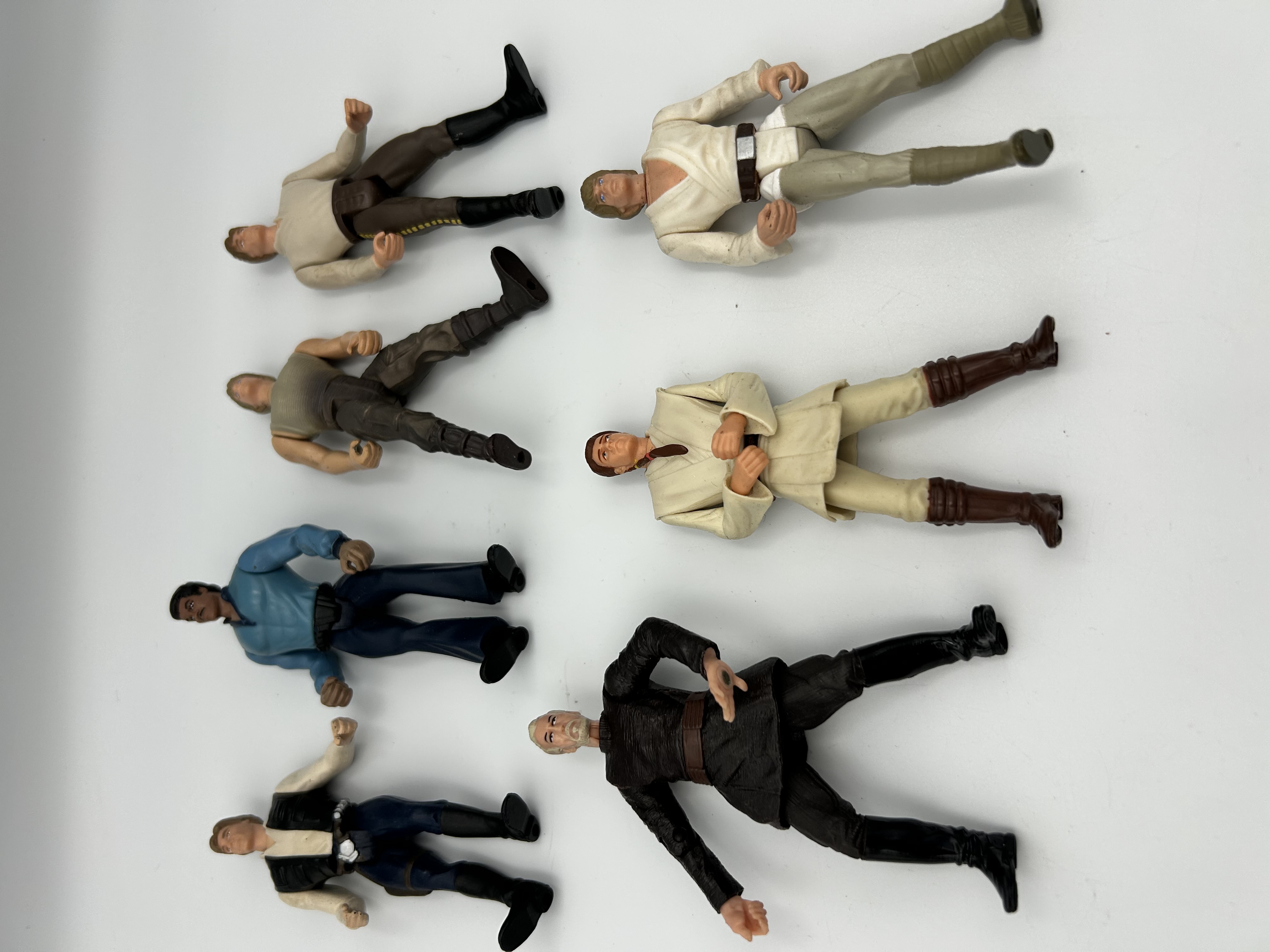 Seven Kenner and Hasbro Star Wars Action Figures