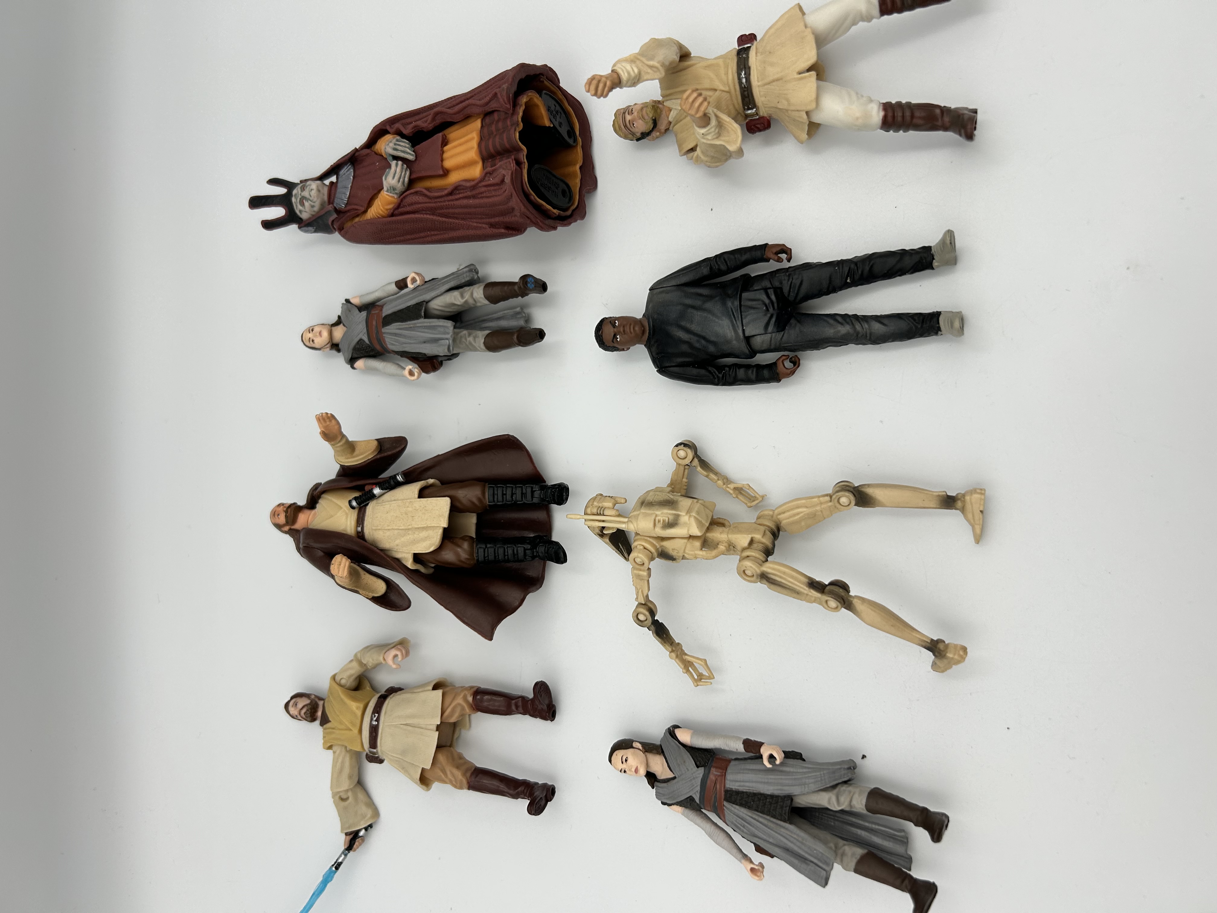 Eight Hasbro Star Wars 3.75-Inch Action Figures