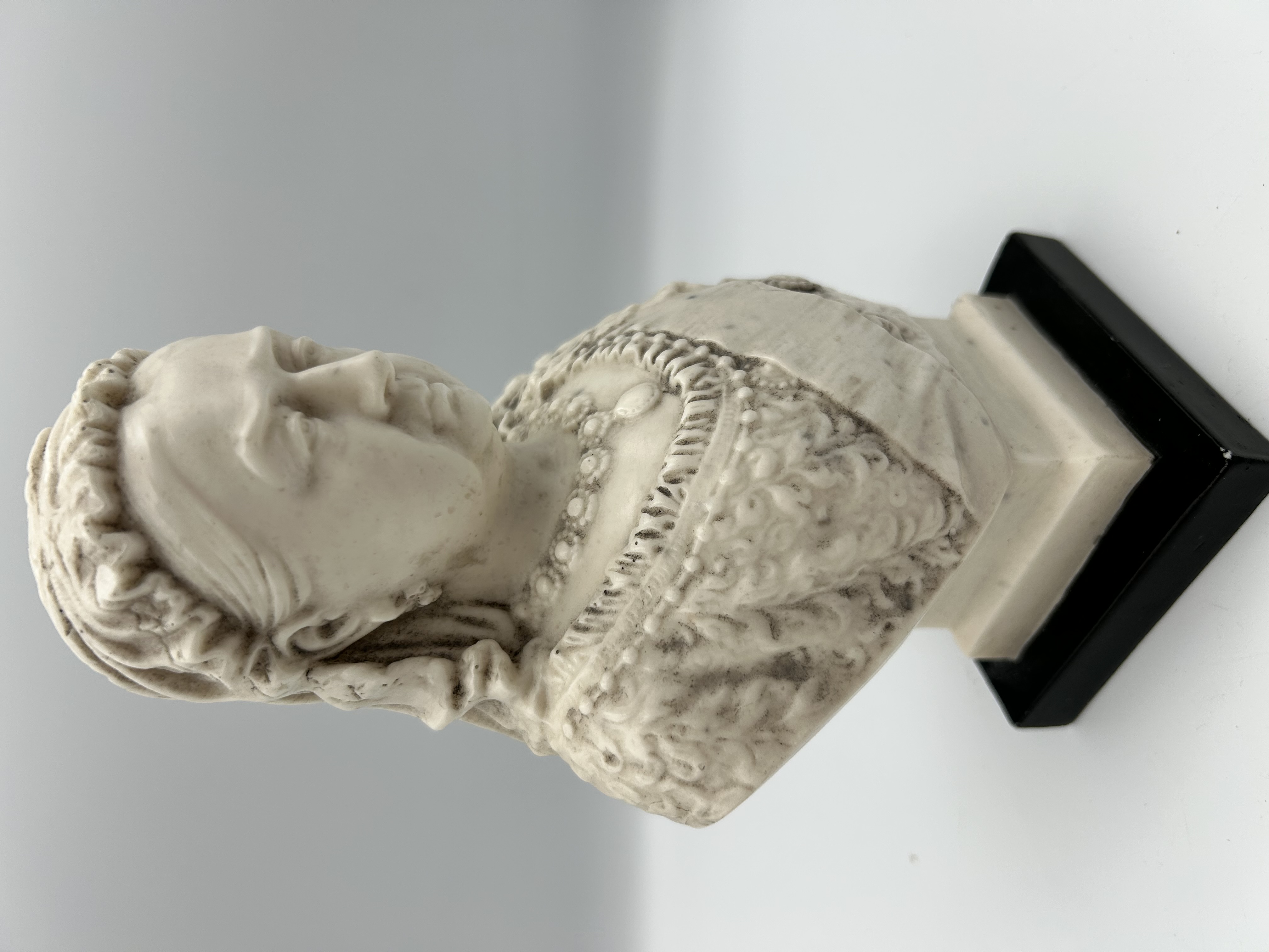 A Commemorative Cast Composite Resin Bust of Queen Victoria