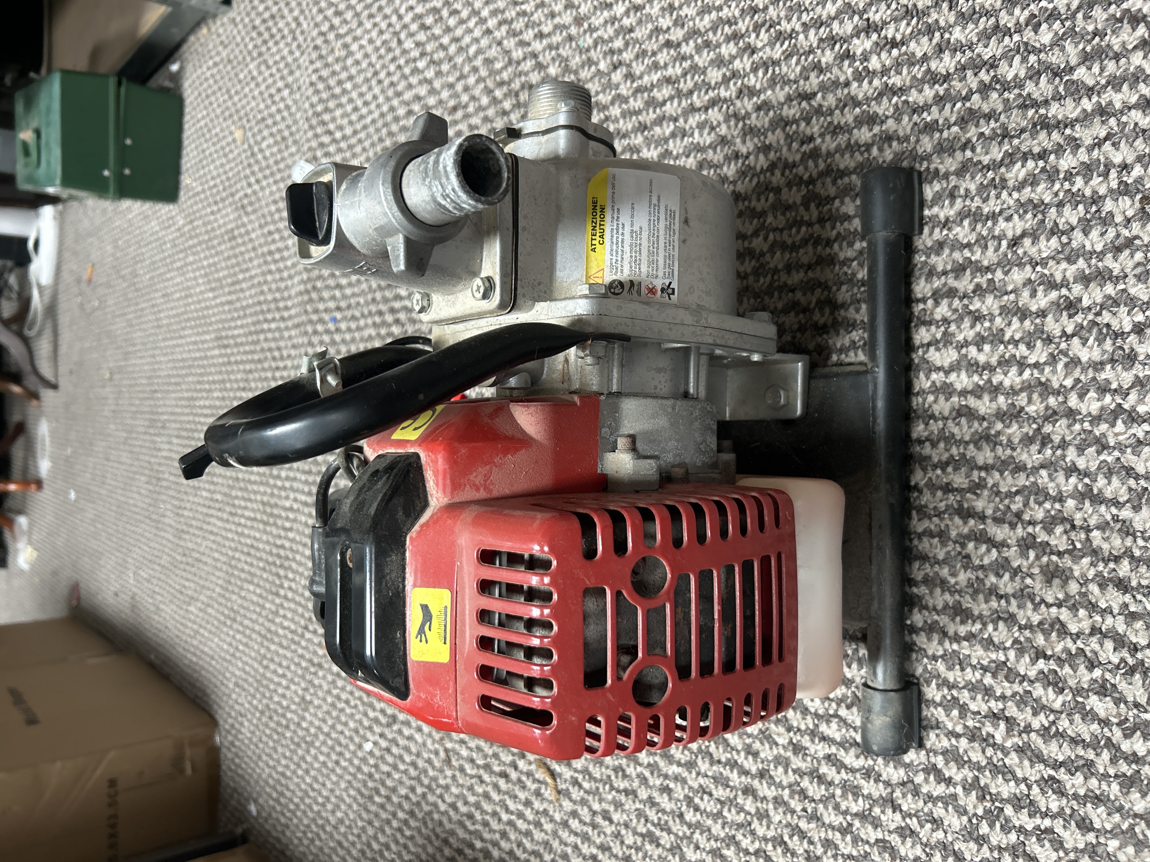 Portable 1-Inch Petrol-Powered Water Transfer Pump Model QGZ25-30