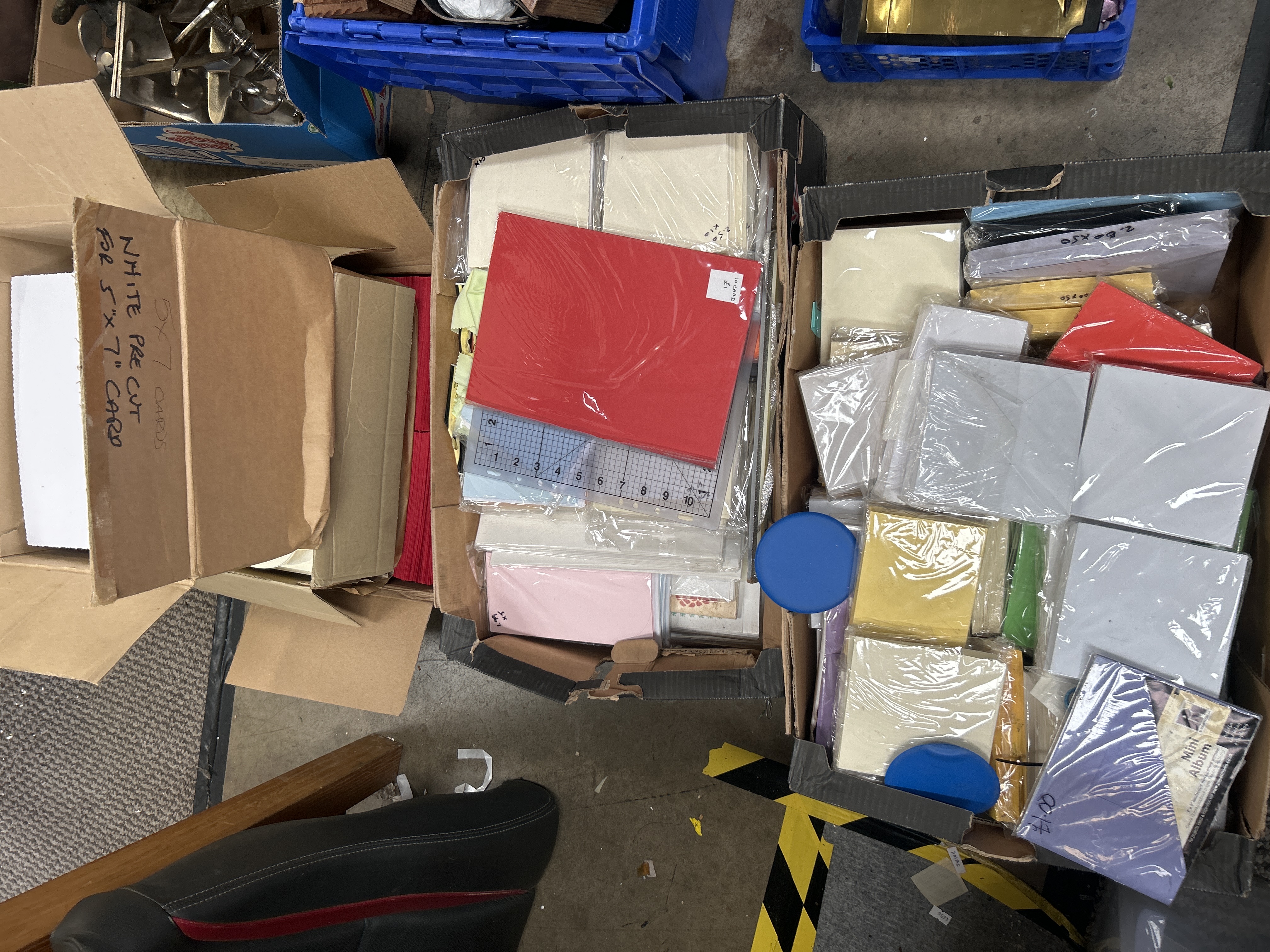 An Assortment of Wholesale Stationery and Paper Craft Supplies Including Card Blanks and Envelopes