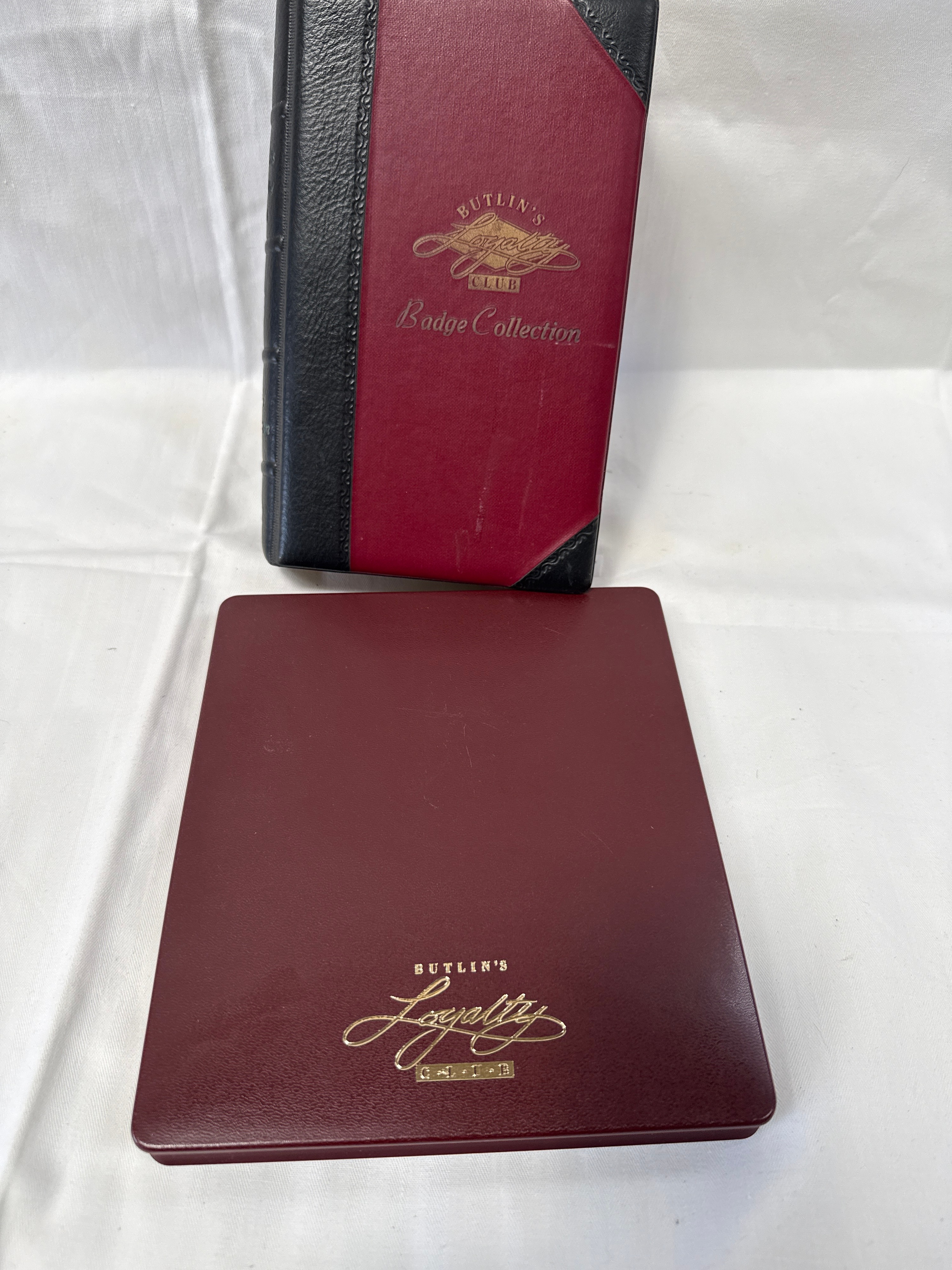 Butlin's Loyalty Club Faux-Leather Effect Presentation Cases