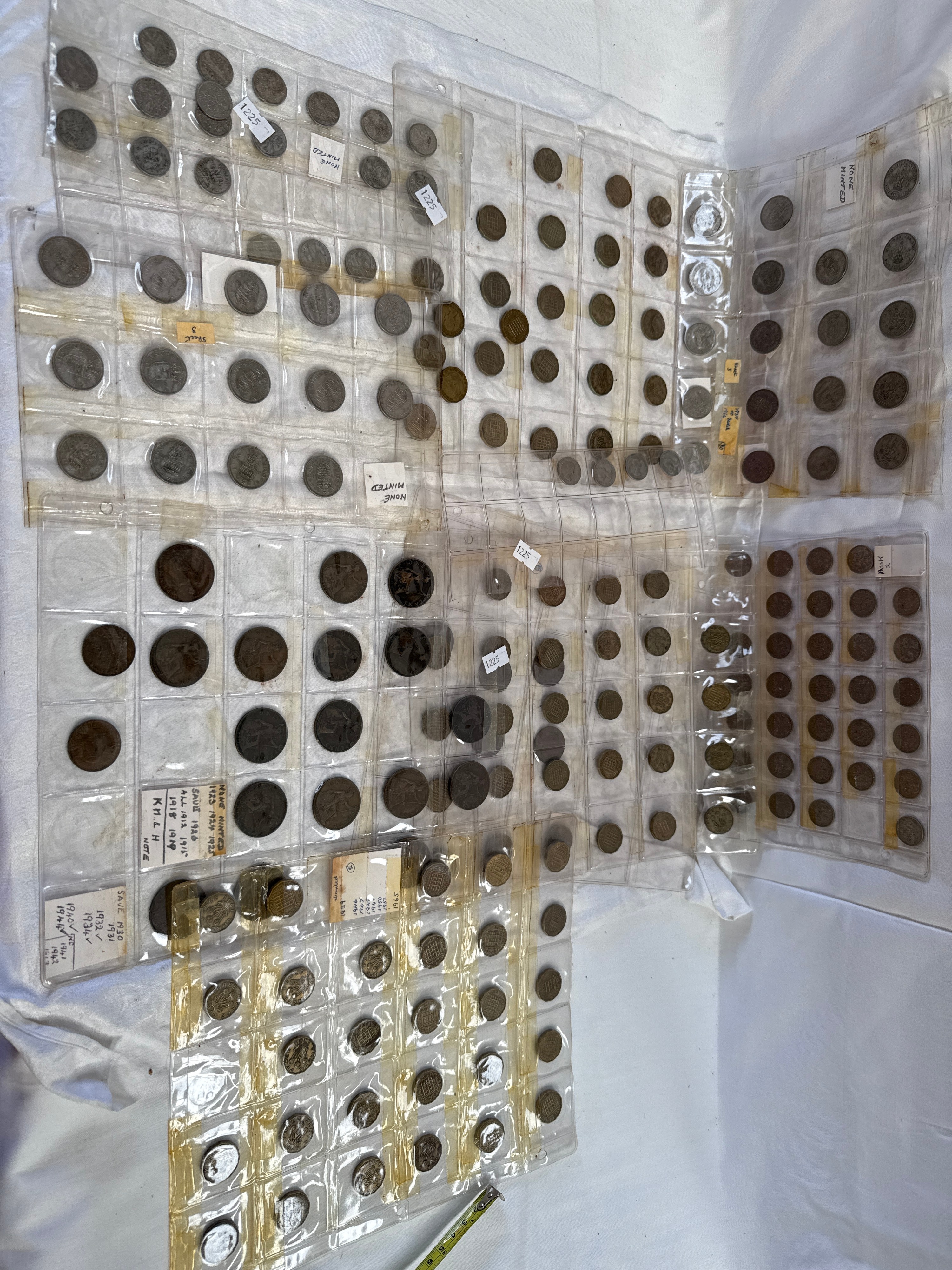 Victorian to Elizabeth II? Bronzed, Brass and White Metal Collection of Coins