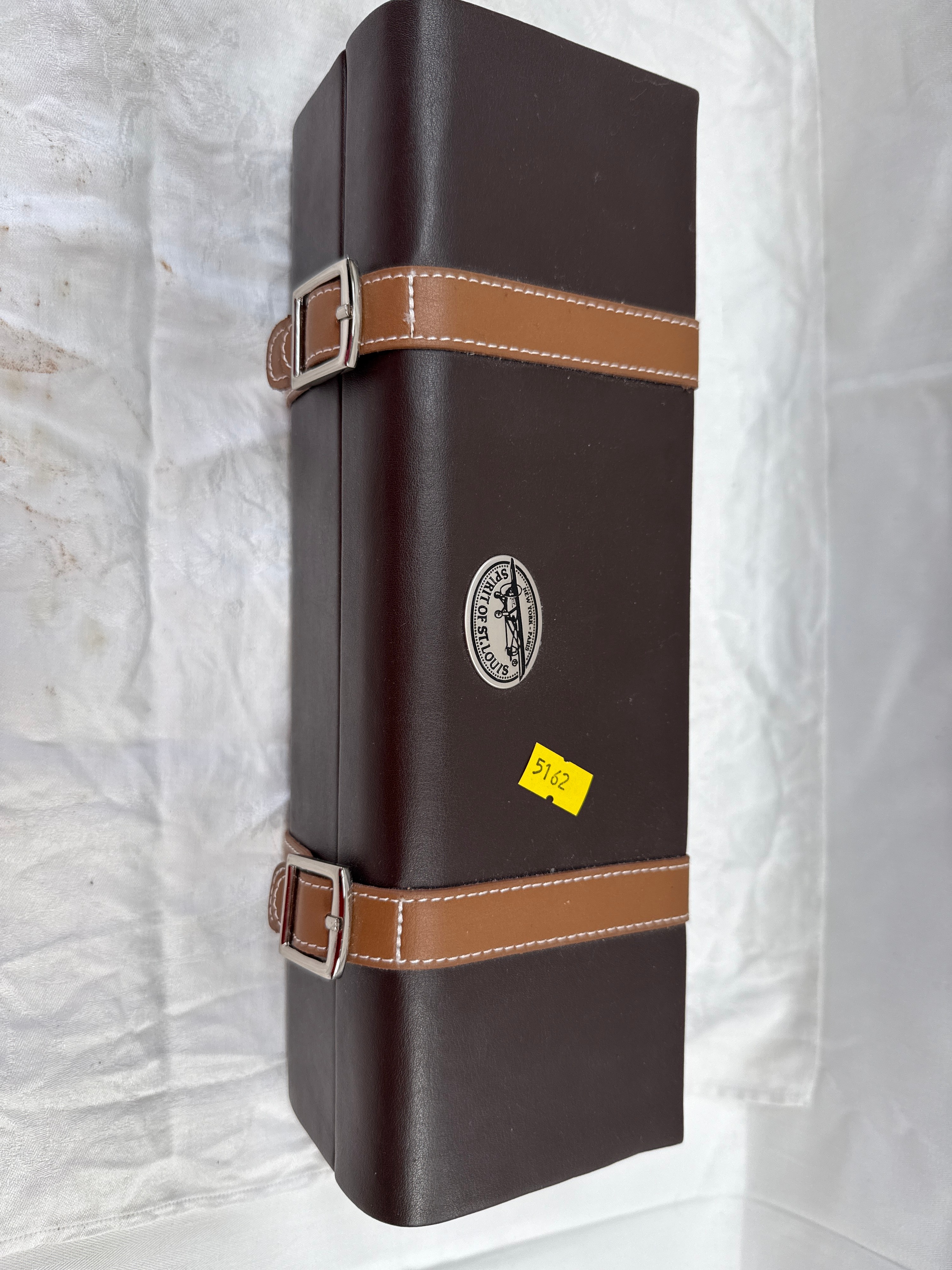 Spirit of St. Louis Faux Leather Six-Watch Collector's Case