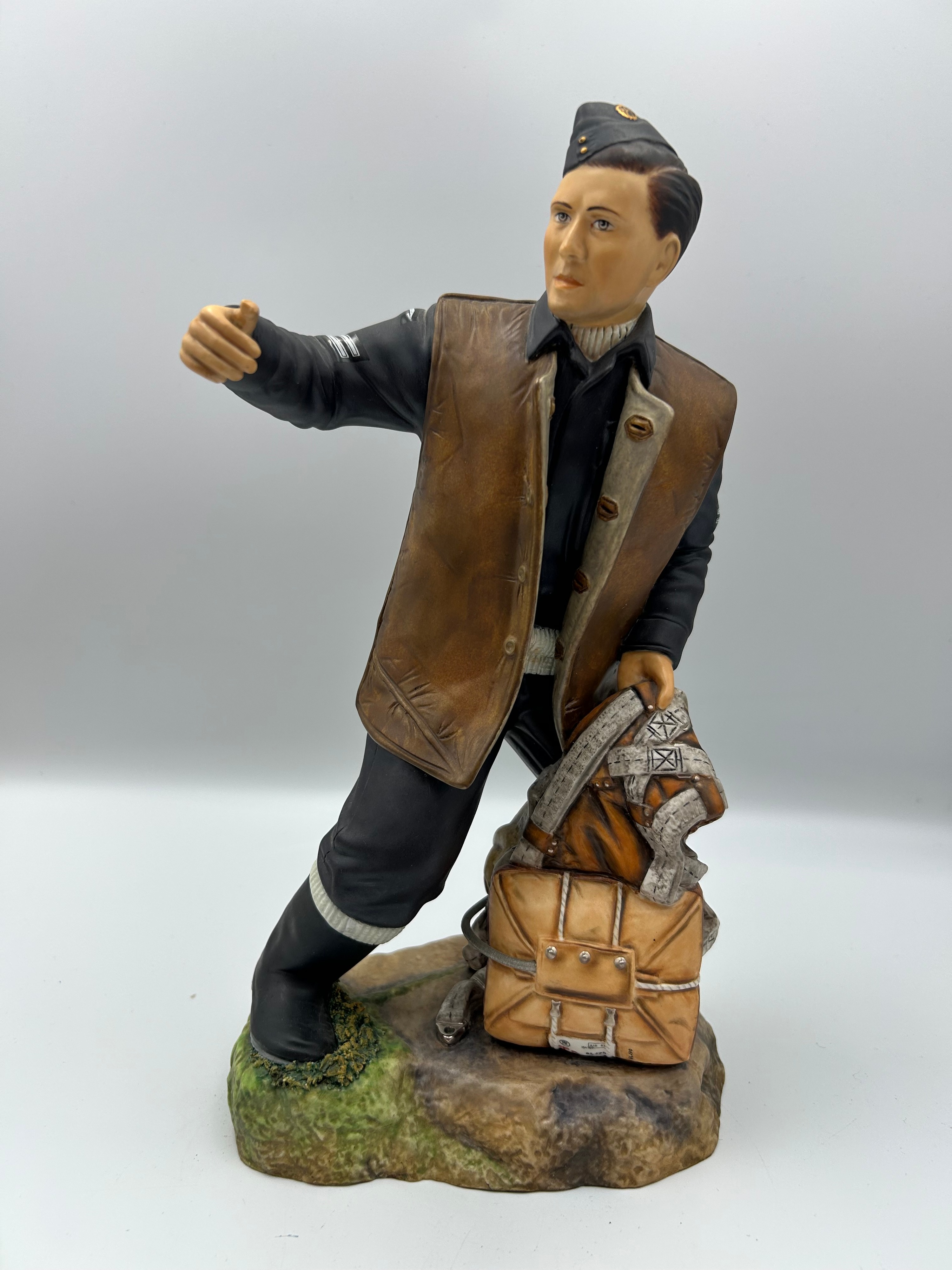 Battle of Britain 50th Anniversary Ashmor Porcelain Figurine, The Faithful Erk