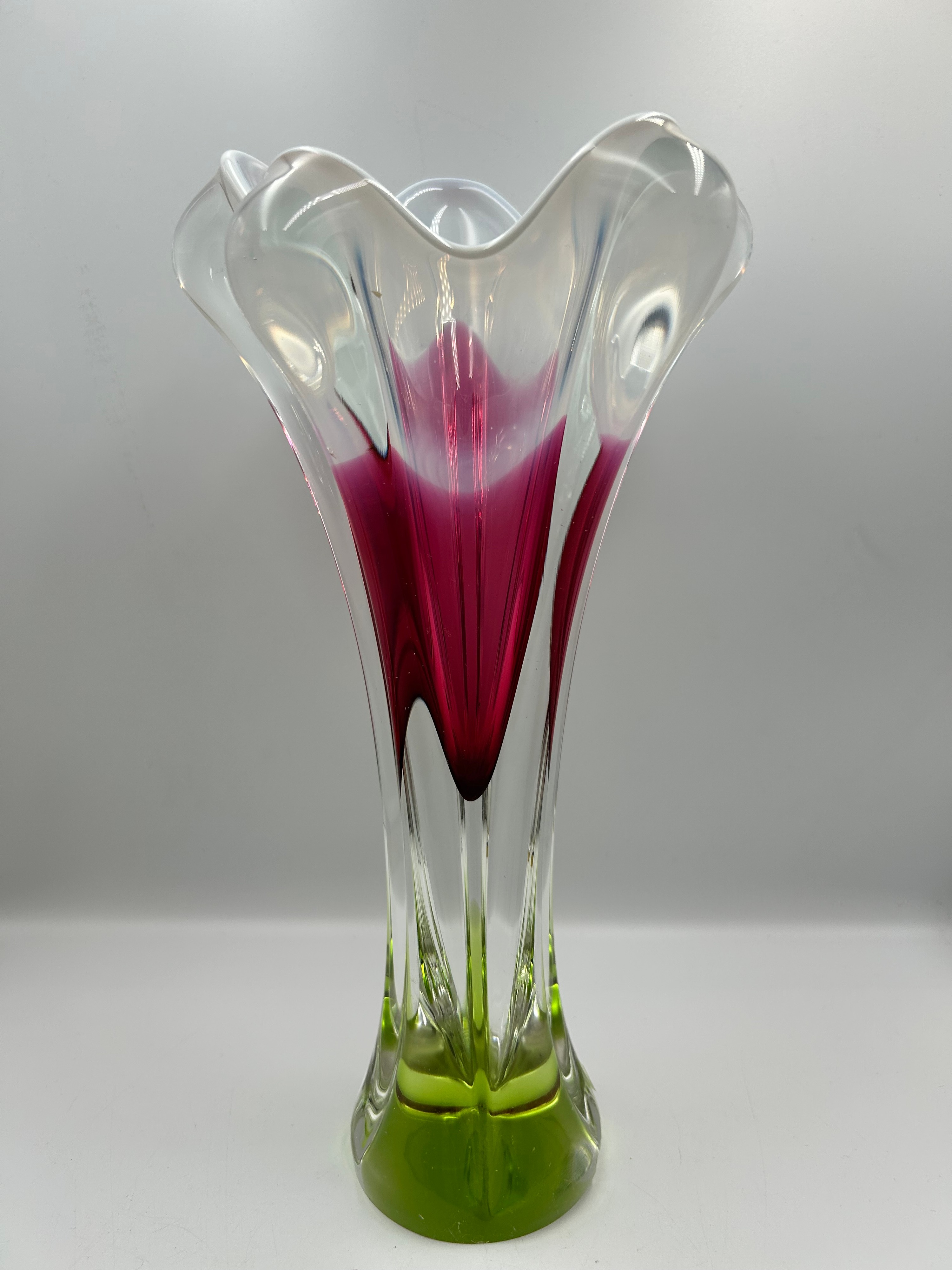 A 1960s Art Glass Vase by Josef Hospodka? for Chribska?