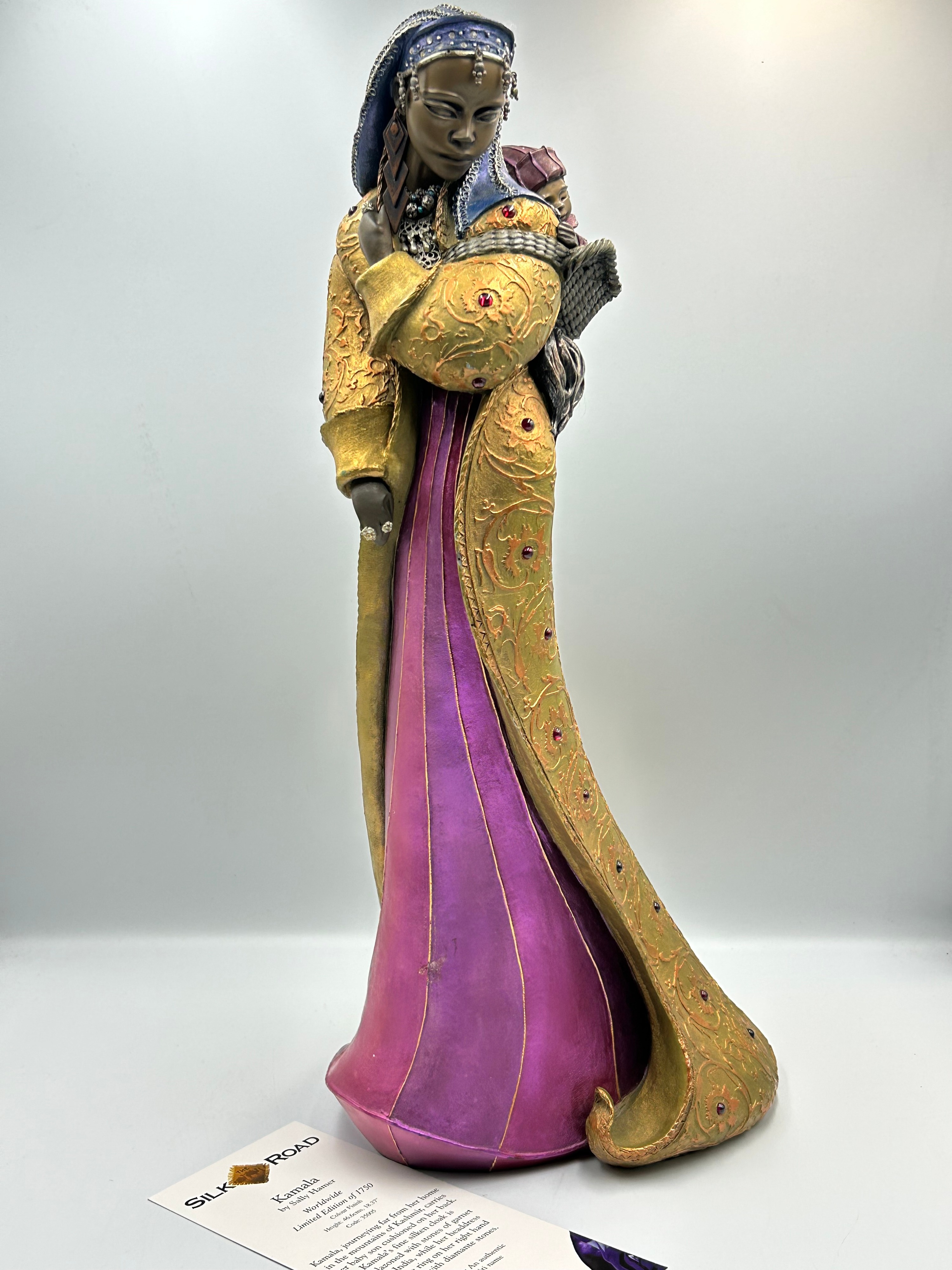 Sally Hamer? for Silk Road, Kamala Composite? Figurine, 46-33005, 18.37"