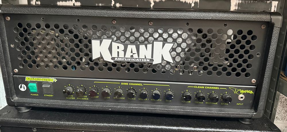 Lot 571: Krank Krankenstein+ Dimebag Darrell Signature Valve Guitar Amplifier Head