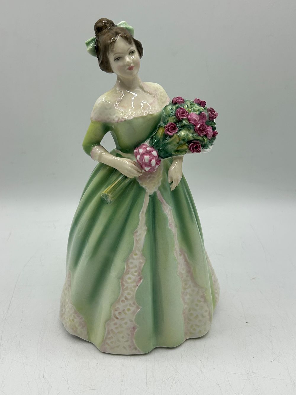 Lot 852: Royal Doulton Bone China Happy Birthday Figurine by Nada M. Pedley? HN 3660, 1994