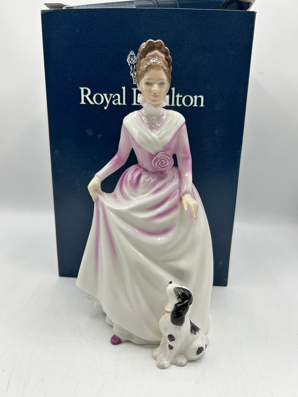 Lot 858: Royal Doulton Bone China Good Companion Figurine by Nada M. Pedley, 1993, HN 3608
