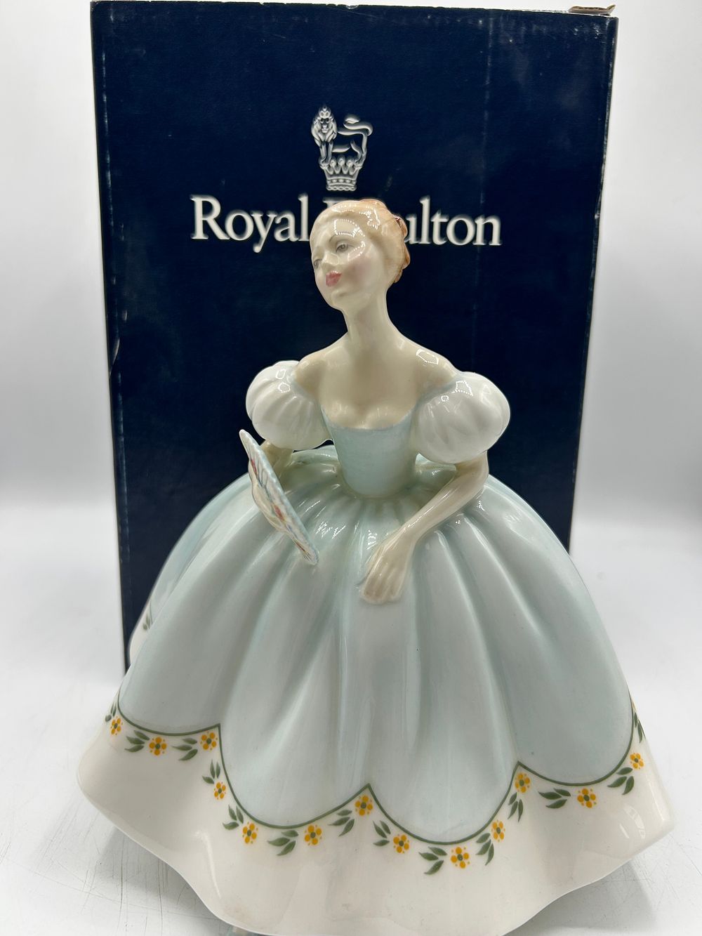 Lot 871: Royal Doulton Bone China Figurine, First Dance HN 2803