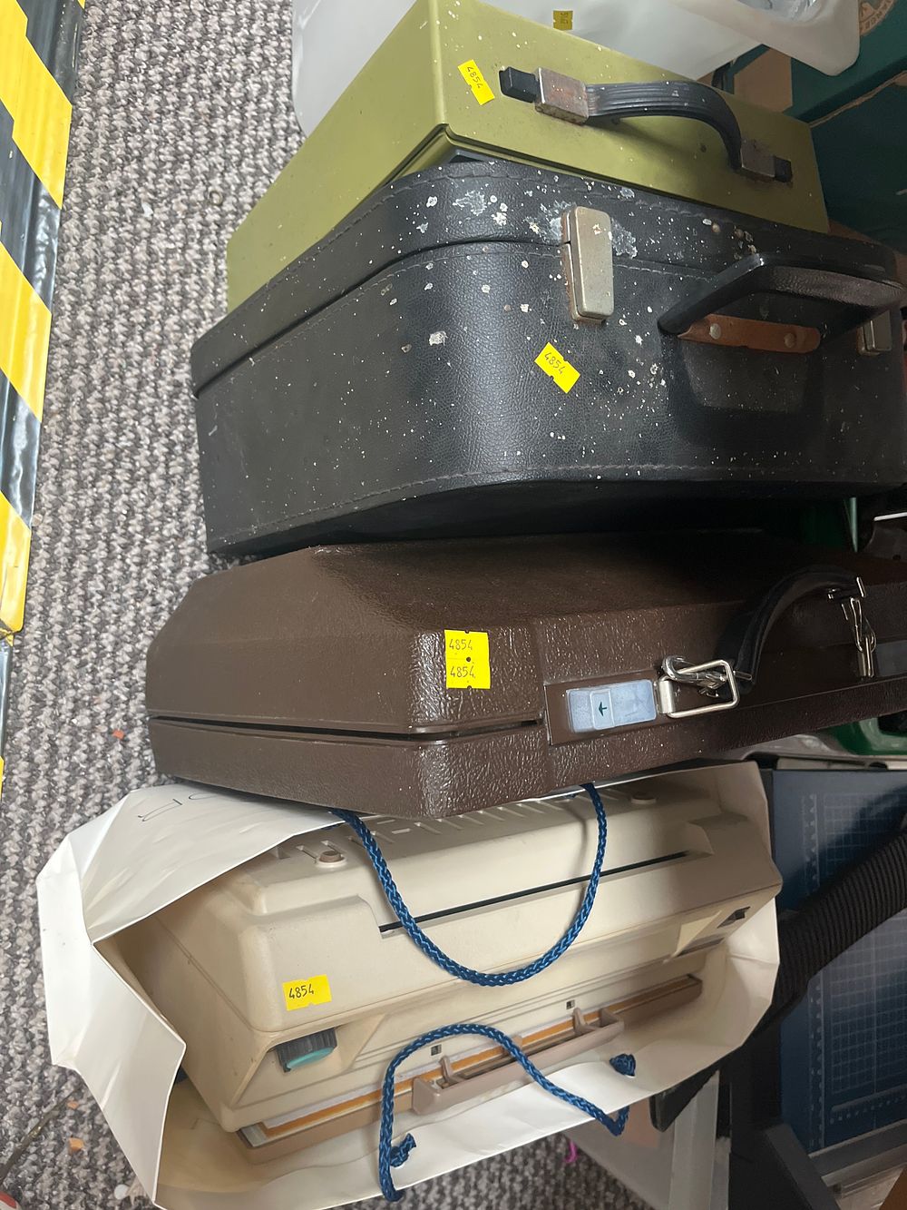 Lot 953: Four Vintage Office Machines including Erika and Smith-Corona Typewriters and a 3M Copier