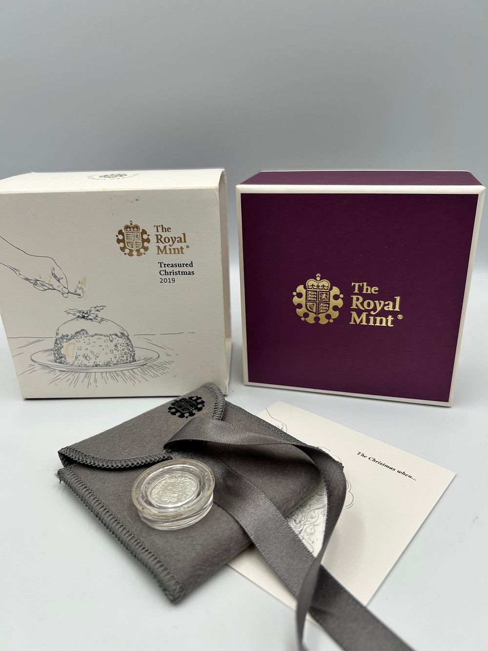 Lot 64: The Royal Mint Silver? Sixpence Treasured Christmas Presentation Set 2019