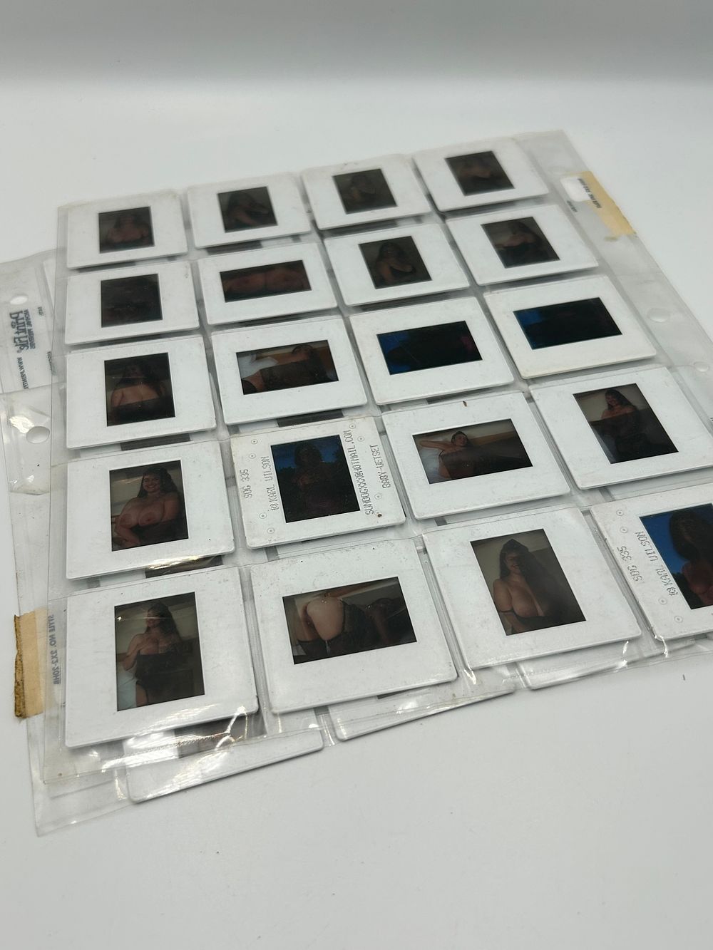 Lot 155: A Collection of Erotic 35mm Color Transparency Slides , Read Cond Report