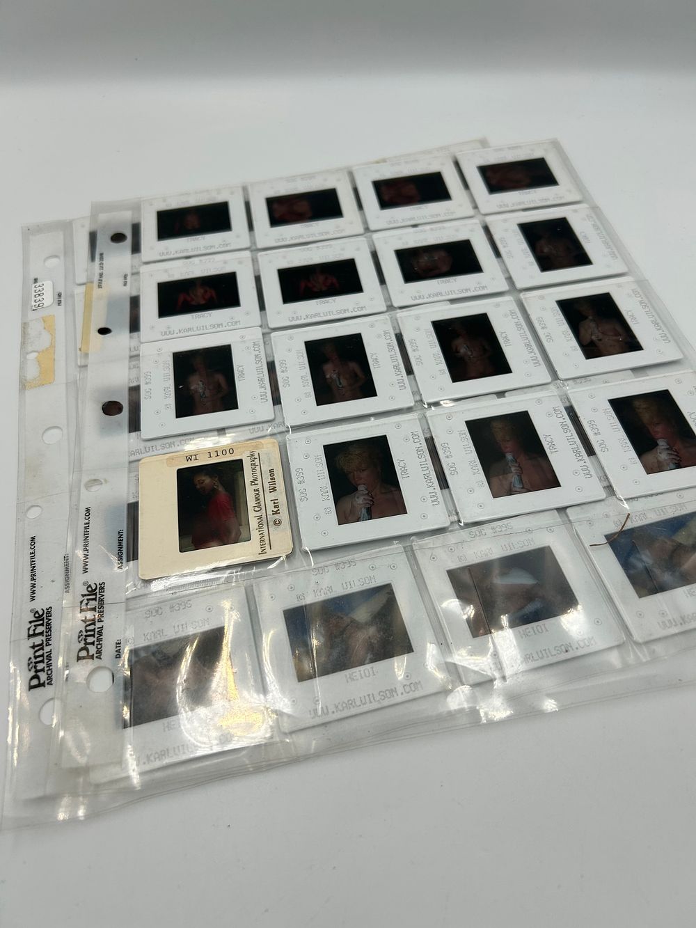 Lot 156: A Collection of Erotic 35mm Colour Transparency Slides ,  READ CONDITION REPORT