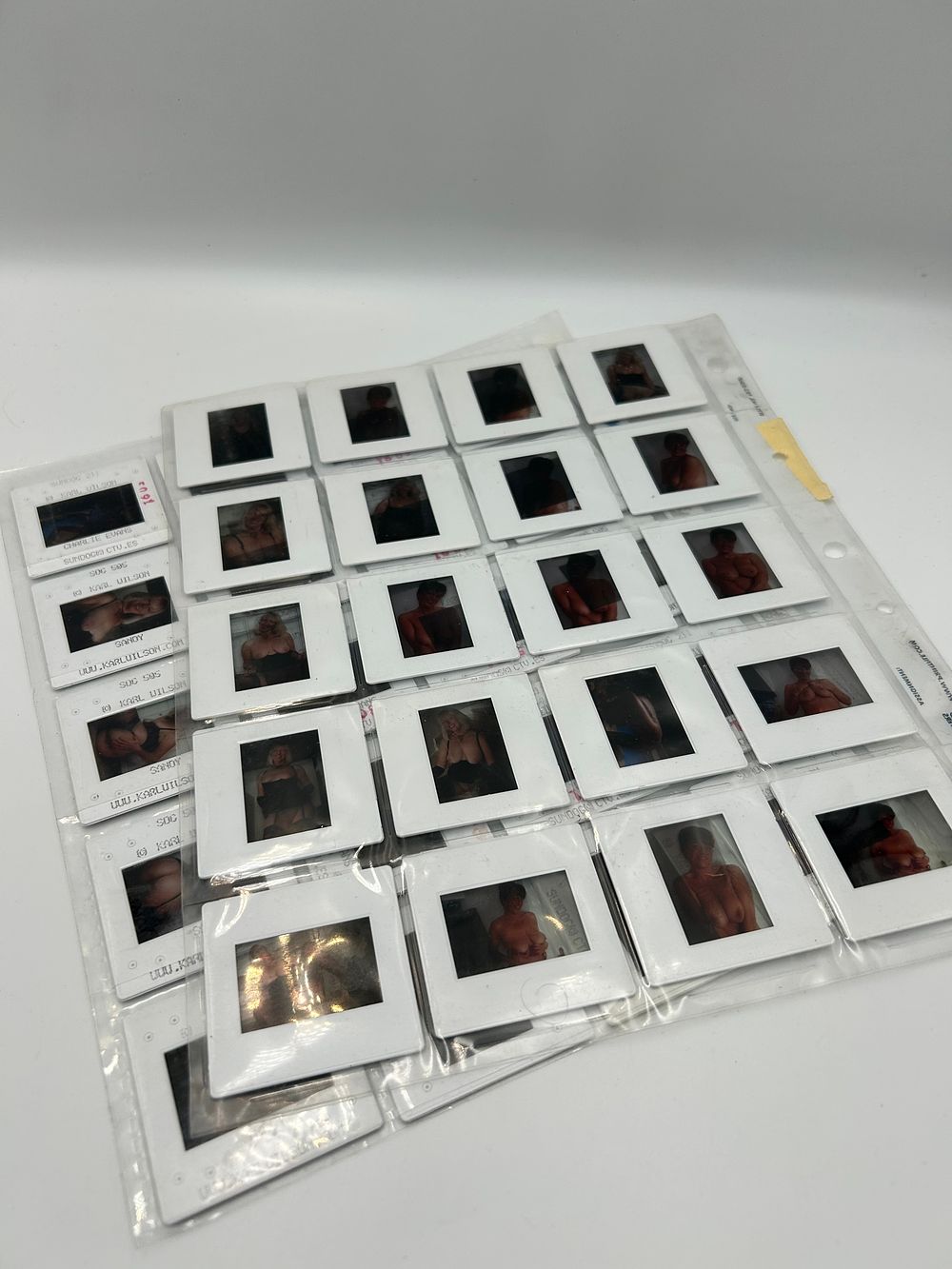 Lot 162: A Collection of Photographic Erotic and Glamour Slides . READ CONDITION REPORT
