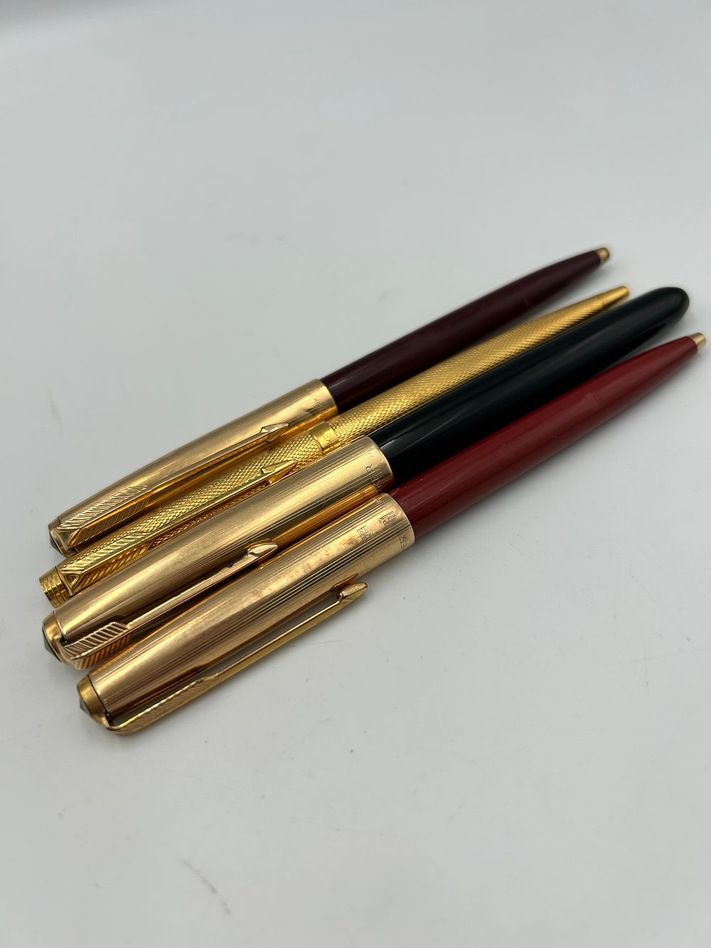 Lot 167: A Collection of Parker 51 and 75 Style Writing Instruments