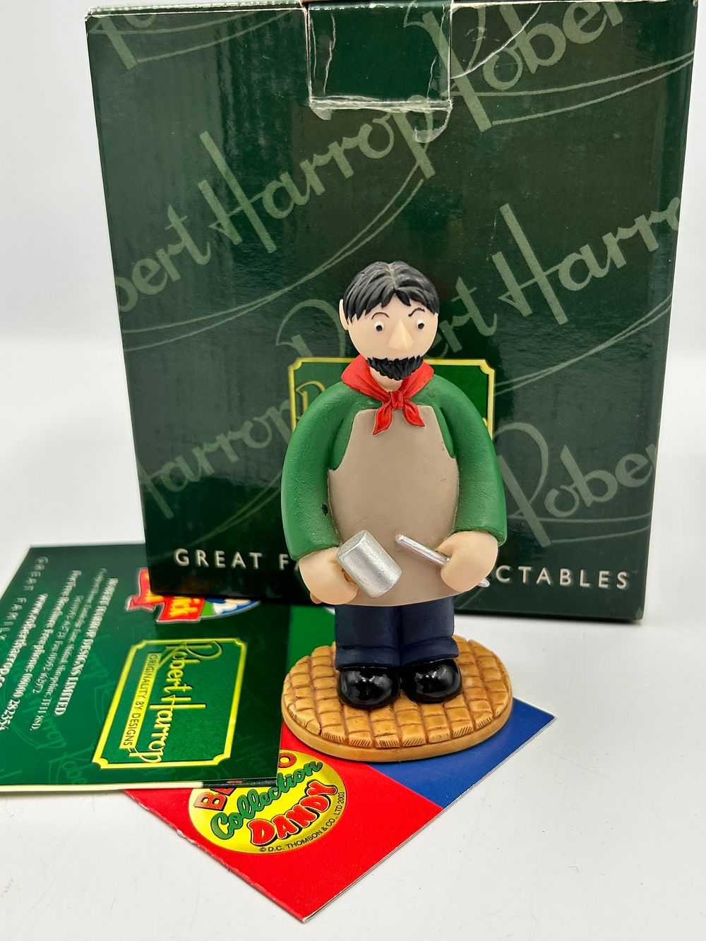 Lot 205: Robert Harrop Camberwick Green Harry Farthing Sculptor Figurine CG53, 2003