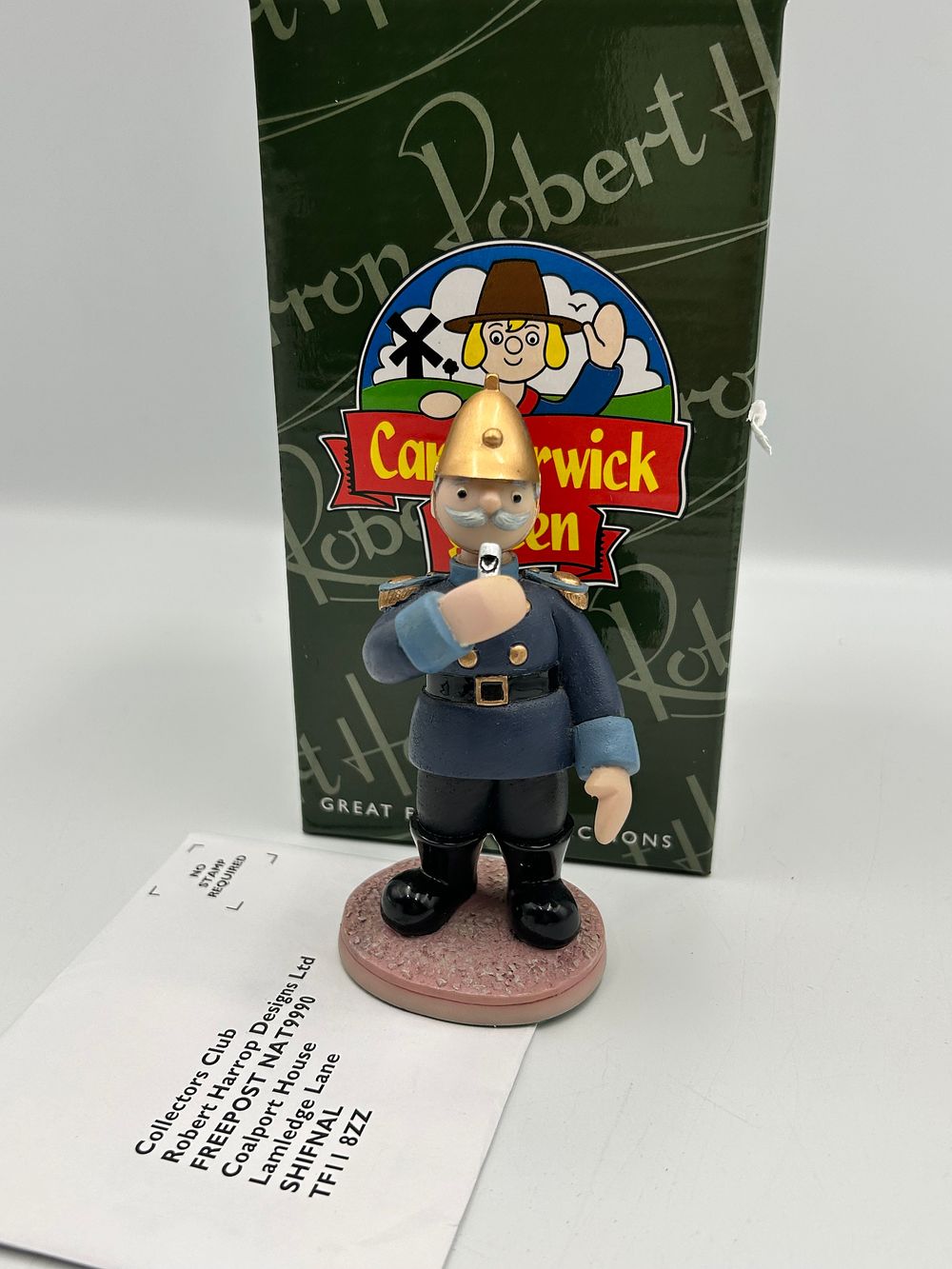 Lot 210: Robert Harrop Camberwick Green Captain Flack Resin Figurine CG104