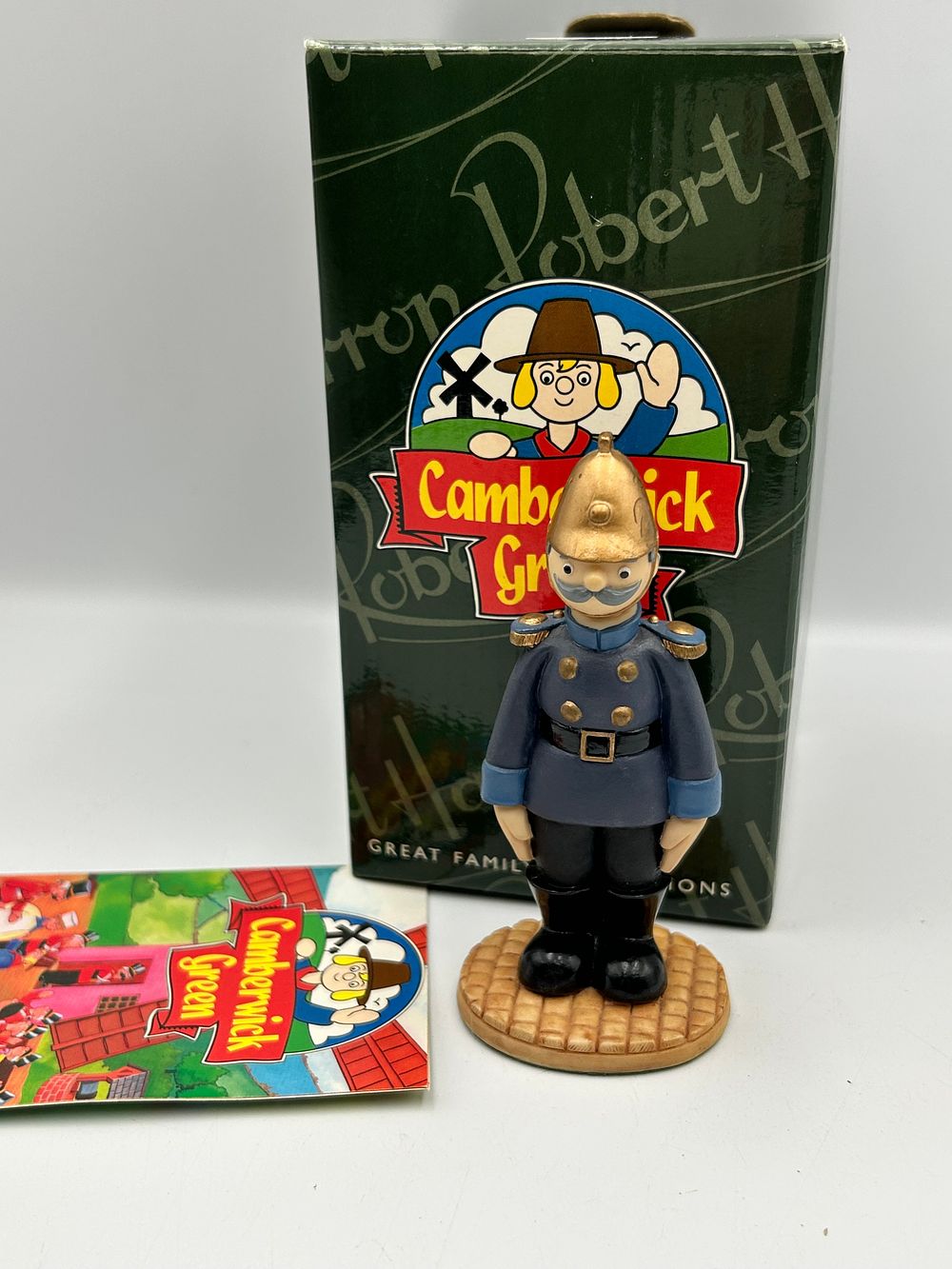 Lot 214: Robert Harrop Camberwick Green CG09 Captain Flack Resin Figure, 1998