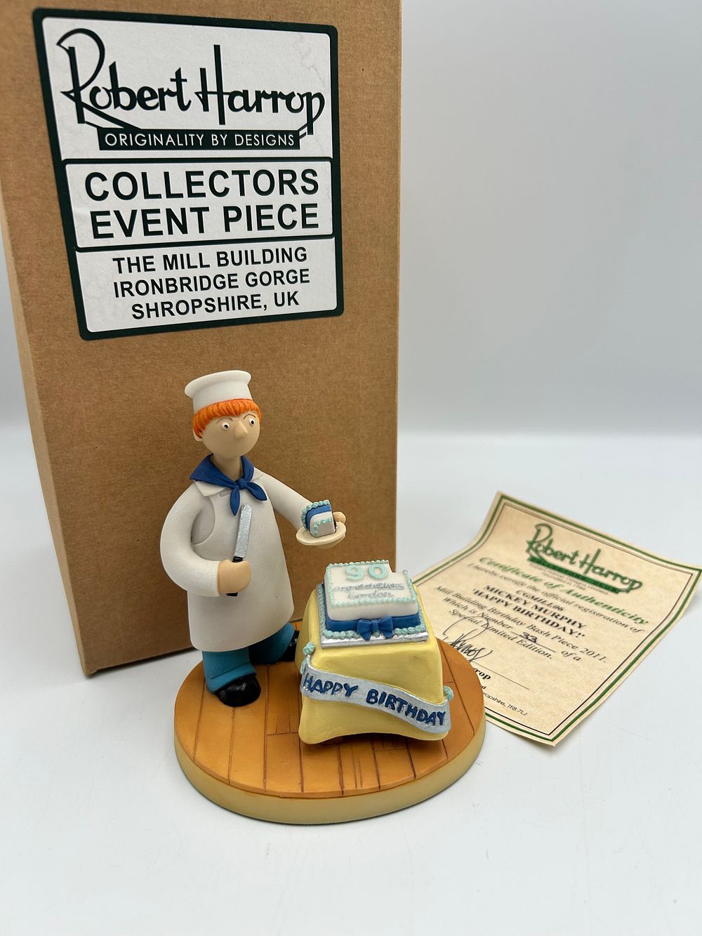 Lot 223: Robert Harrop Mickey Murphy Happy Birthday Limited Edition Figurine 33