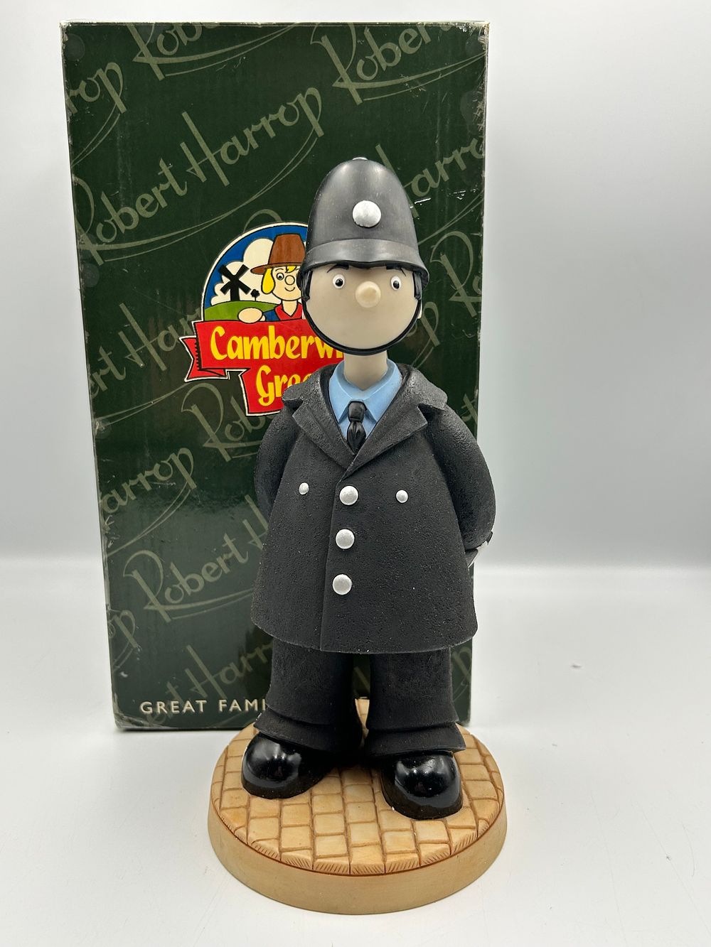 Lot 226: Robert Harrop Camberwick Green P.C. McGarry Resin Figure CGL02, 2002, 6.5"