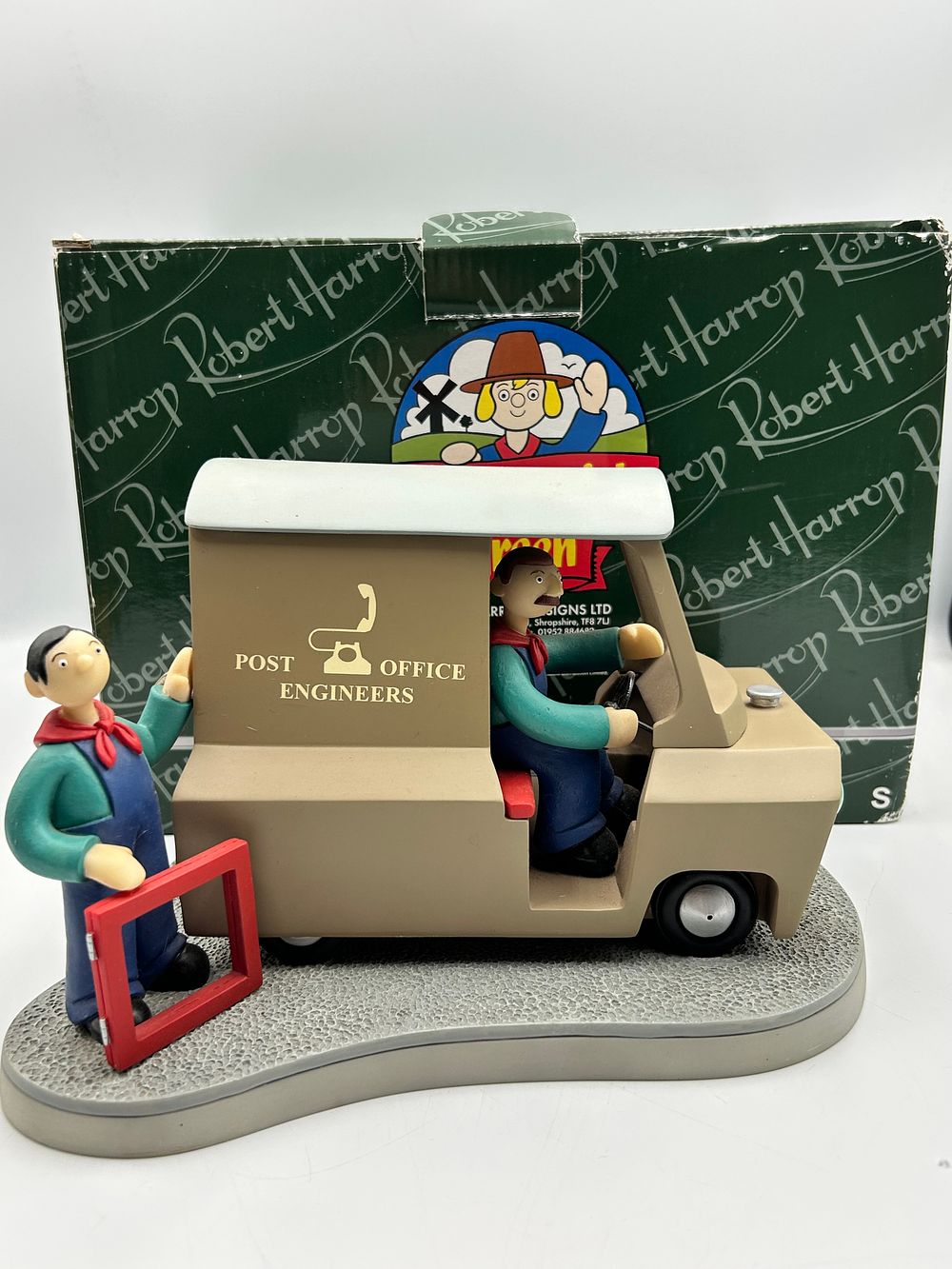 Lot 227: Robert Harrop Camberwick Green? Telephone Engineers Musical Box CGMB11, 7.5"