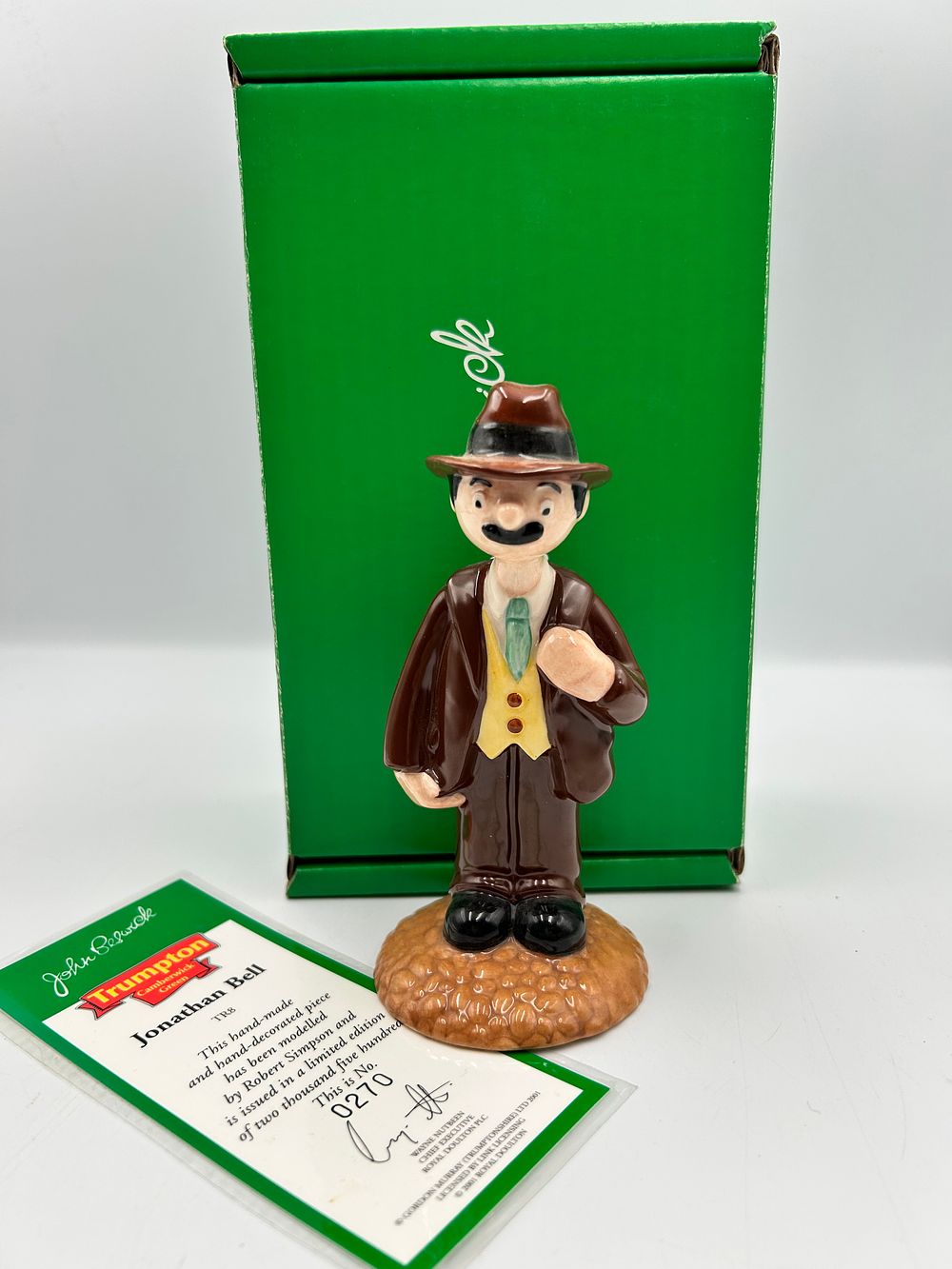 Lot 283: Beswick Trumpton Jonathan Bell Ceramic Figurine TR8