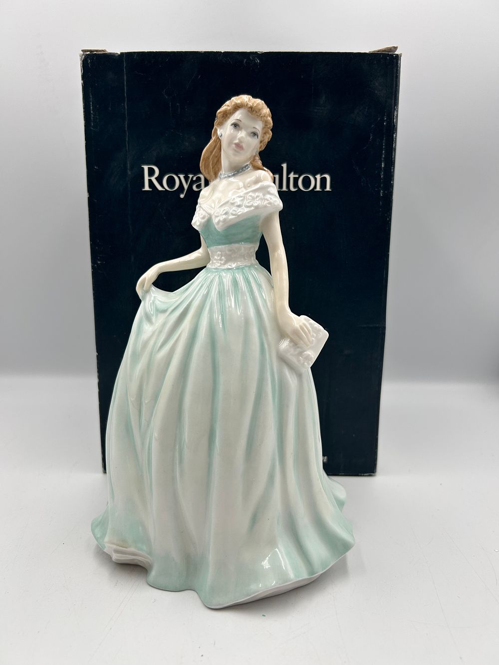 Lot 292: Royal Doulton Porcelain Figurine Charlotte HN 4303 Millennium 2000 New Colourway