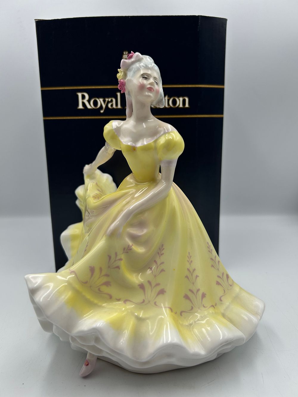 Lot 293: Royal Doulton Porcelain Ninette Figurine HN 2379 by Peggy Davies, 1970
