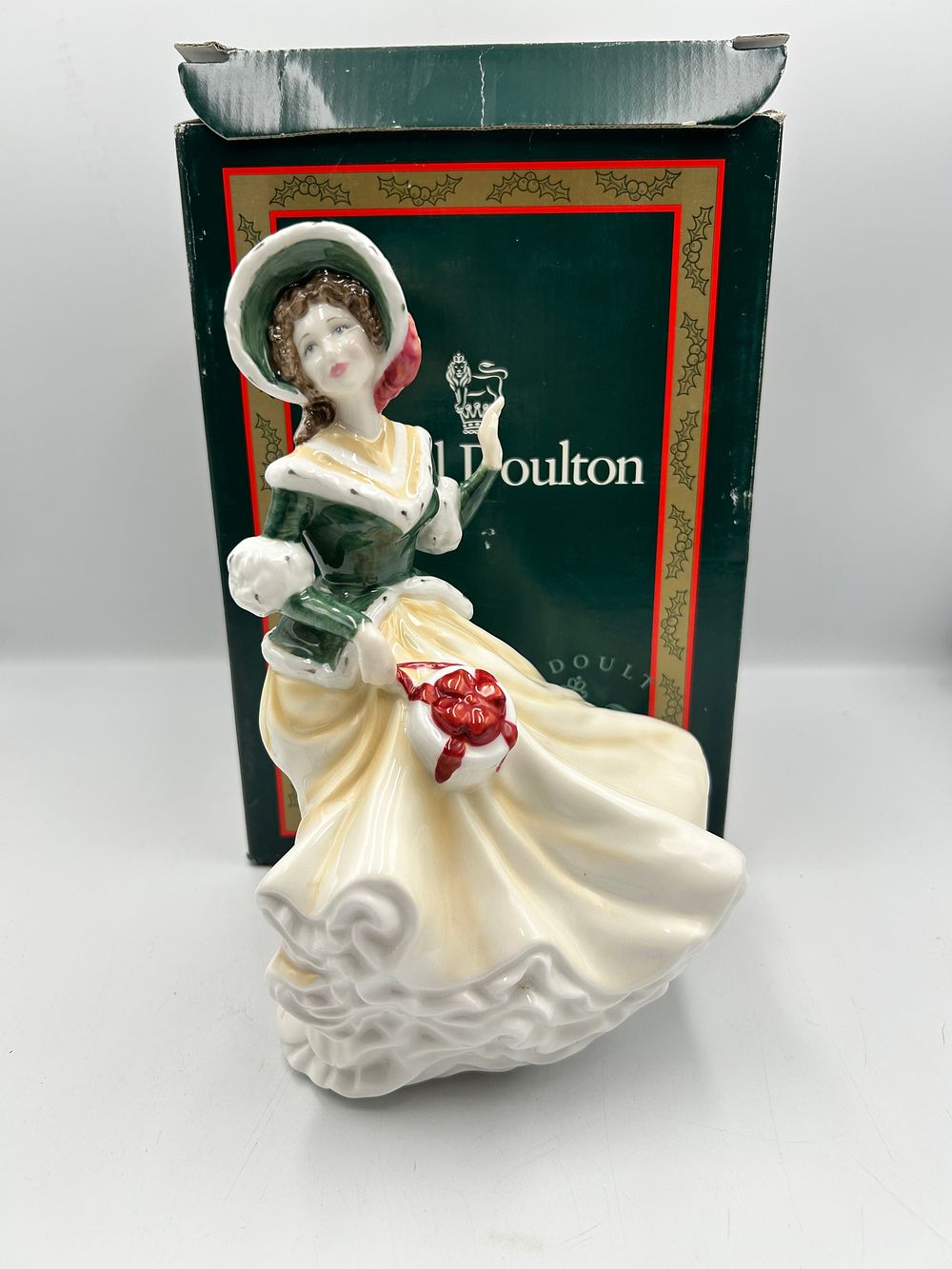 Lot 295: Royal Doulton Christmas Day 2002 Bone China Figurine HN 4422