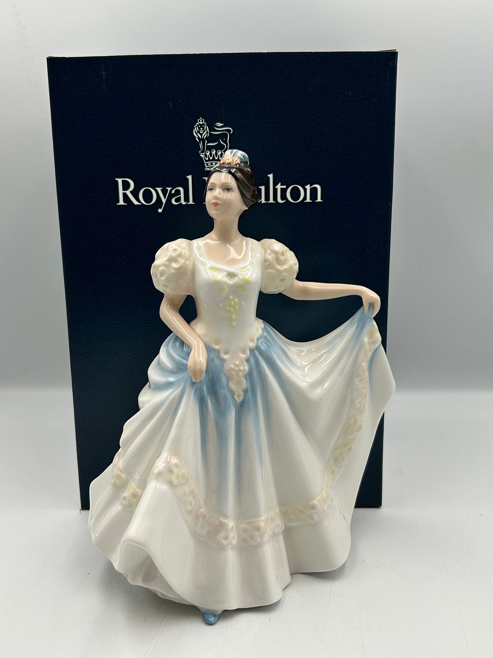 Lot 296: Royal Doulton Porcelain Figurine Lindsay HN 3645 by Nada M. Pedley
