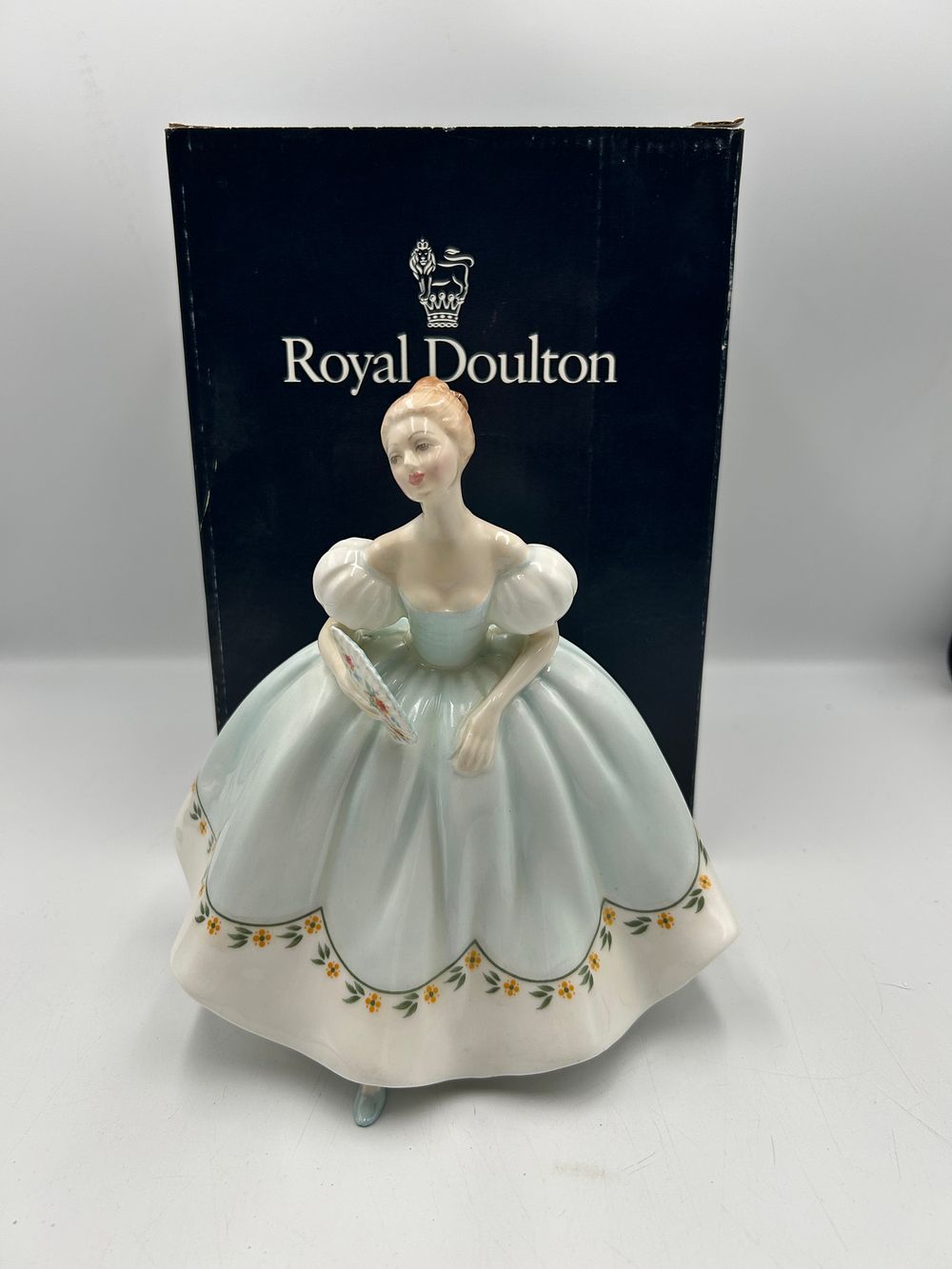 Lot 298: Royal Doulton First Dance HN 2803 Bone China Figurine