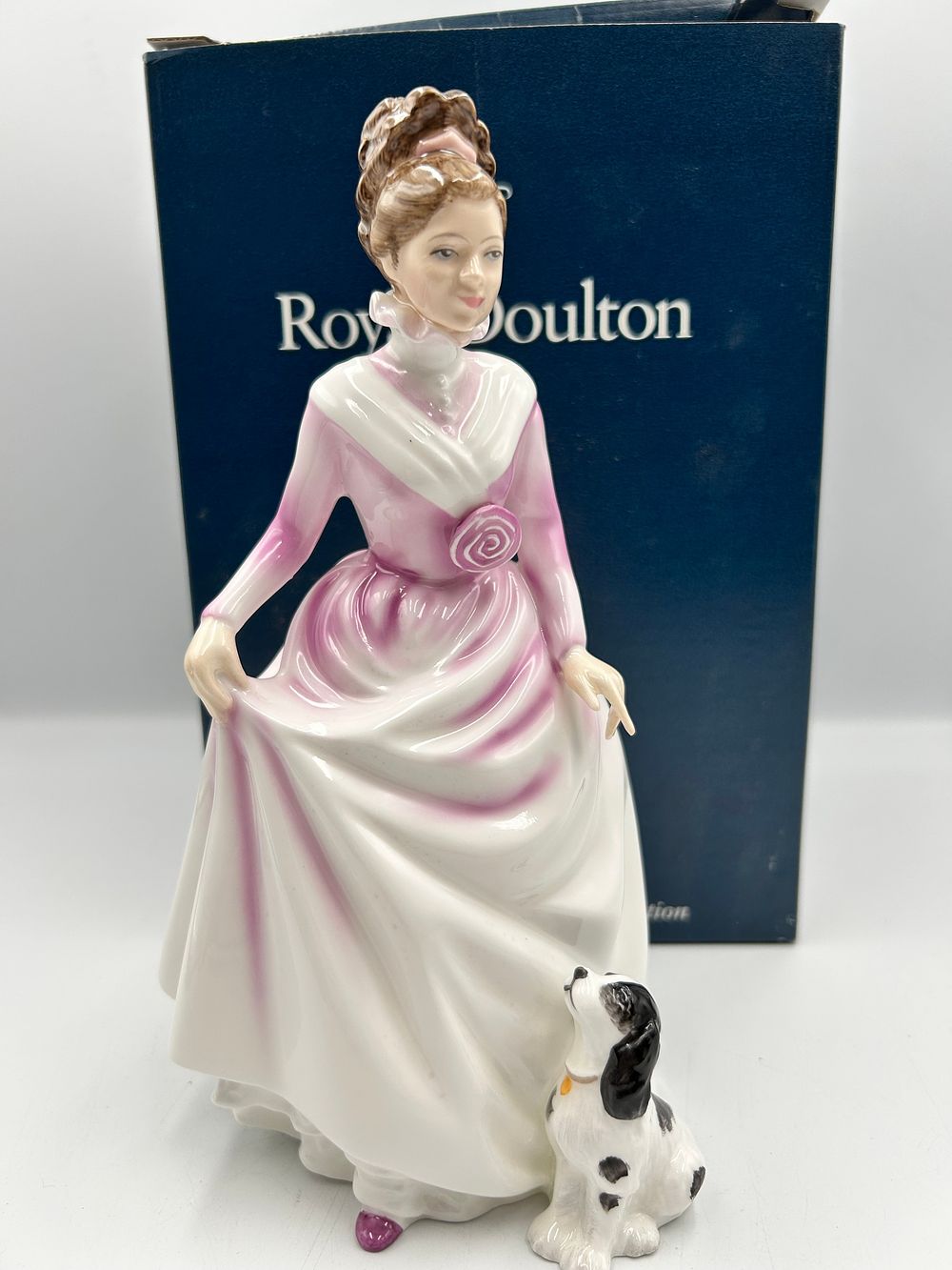 Lot 299: Royal Doulton Bone China Good Companion Figurine by Nada M. Pedley, HN 3608