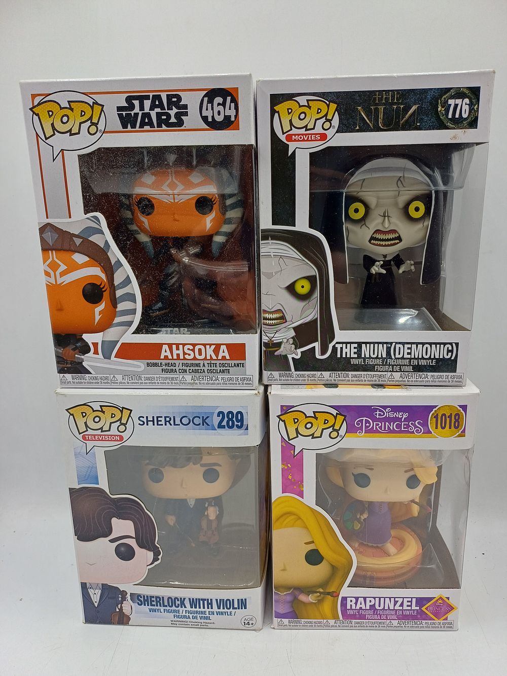 Lot 304: A Collection of Funko Pop! Vinyl Figures Including Star Wars and Disney