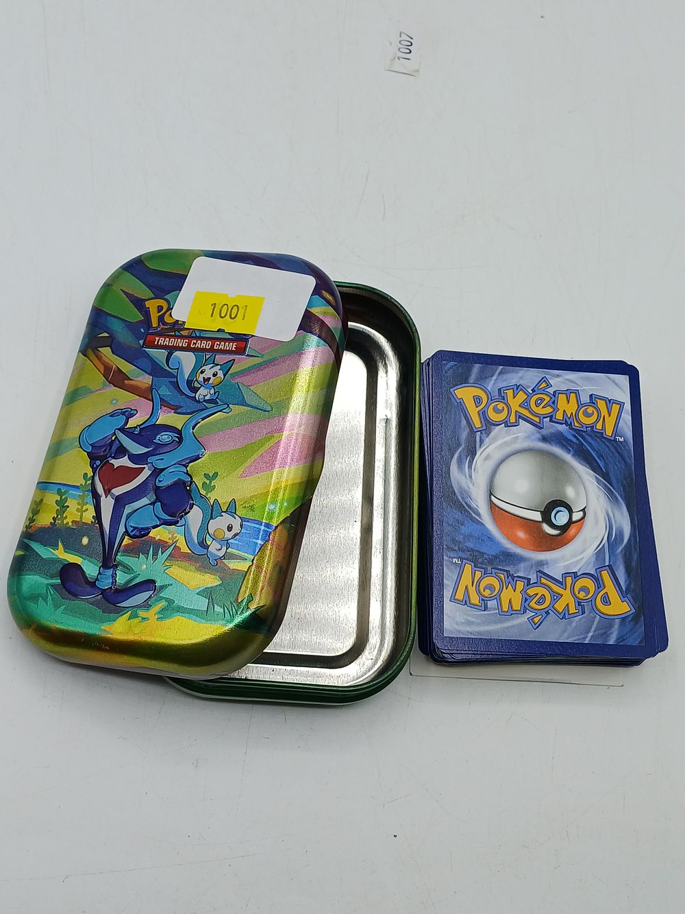 Lot 307: Pokemon Trading Card Game Vibrant Paldea Mini Tin and Card Collection