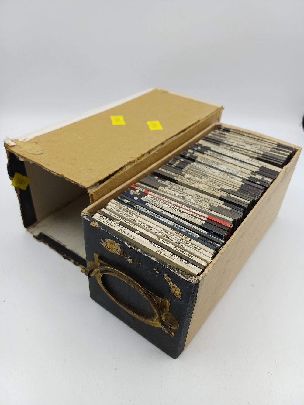 Lot 318: A Collection of Edwardian Glass Lantern Slides Documenting English Ecclesiastical Architecture, circa 1908