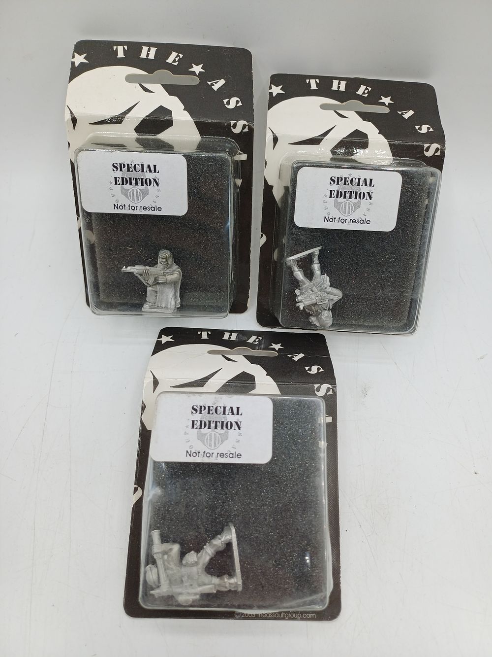 Lot 329: The Assault Group White Metal Military Miniatures, 2003