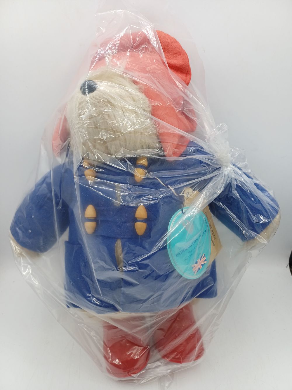 Lot 331: Gabrielle Designs Synthetic Plush Paddington Bear With Original Swing Tags