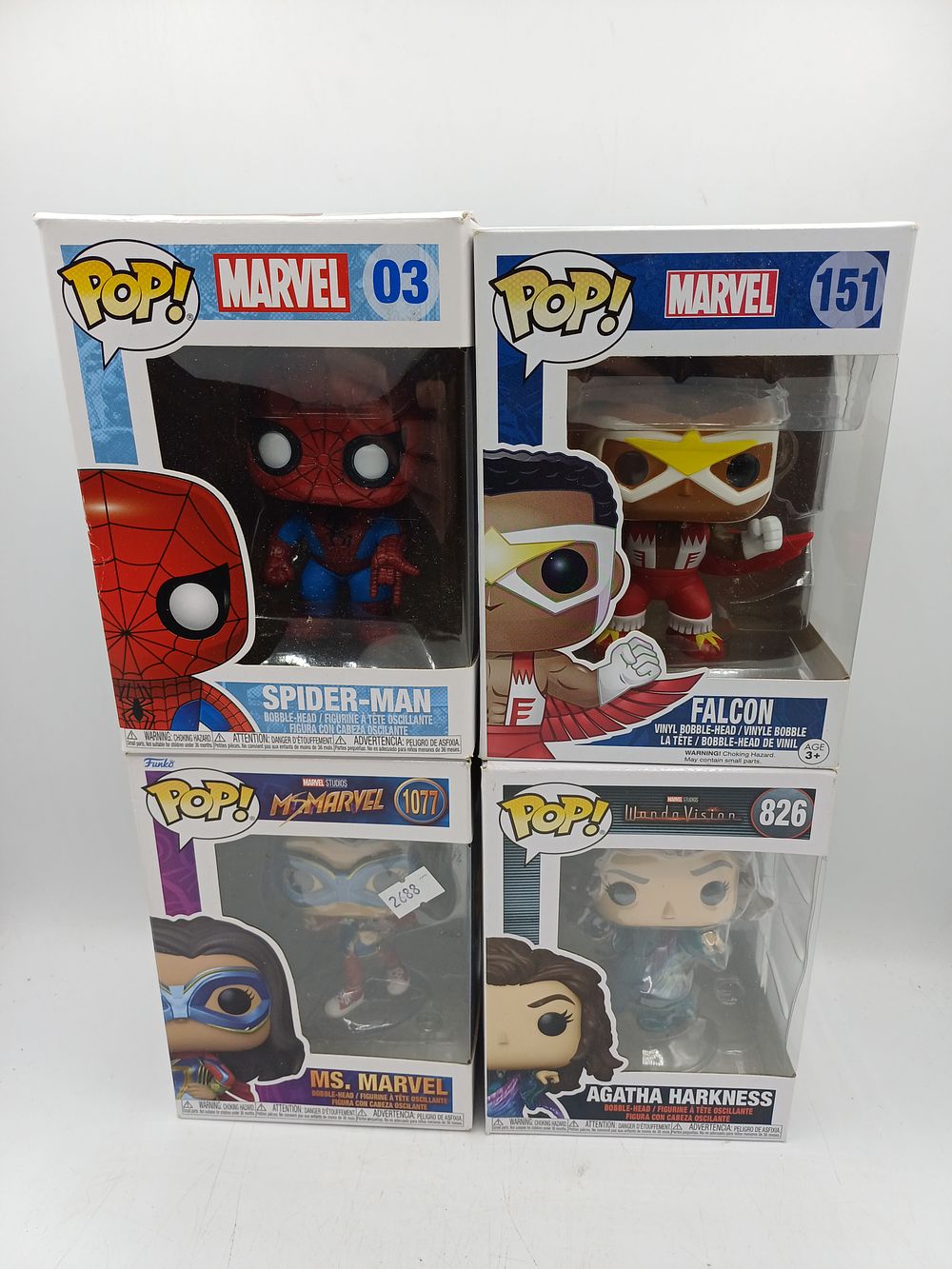 Lot 341: Funko Pop! Marvel Vinyl Bobble-Head Collection