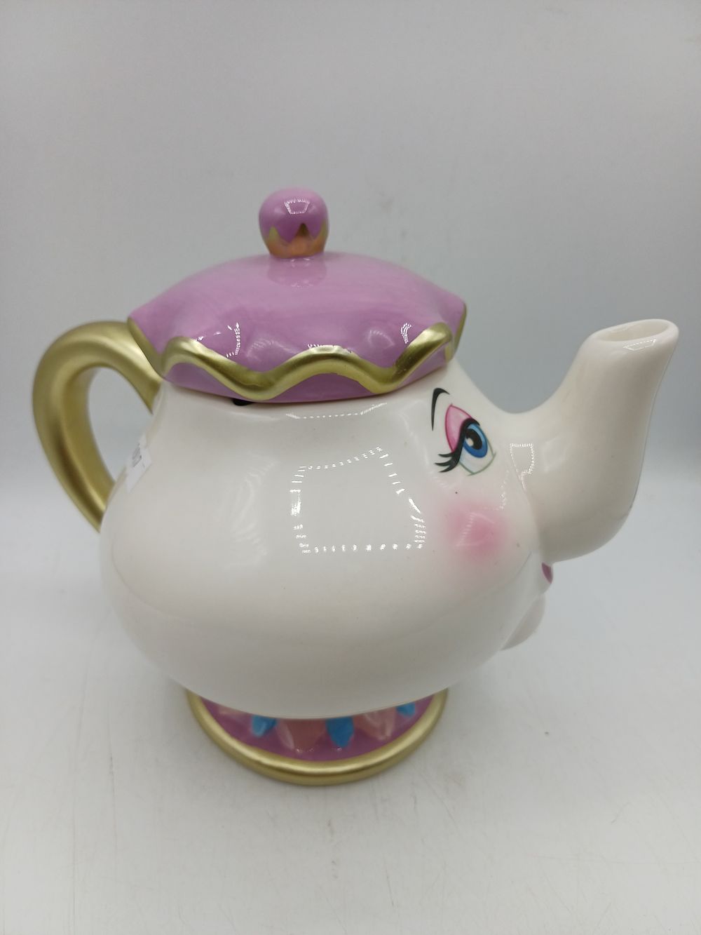 Lot 356: Disney Beauty And The Beast Mrs Potts Ceramic Teapot?