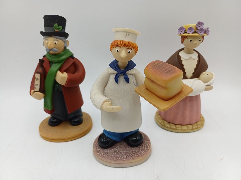 Lot 387: A Trio of Robert Harrop Camberwick Green Painted Ceramic Figurines
