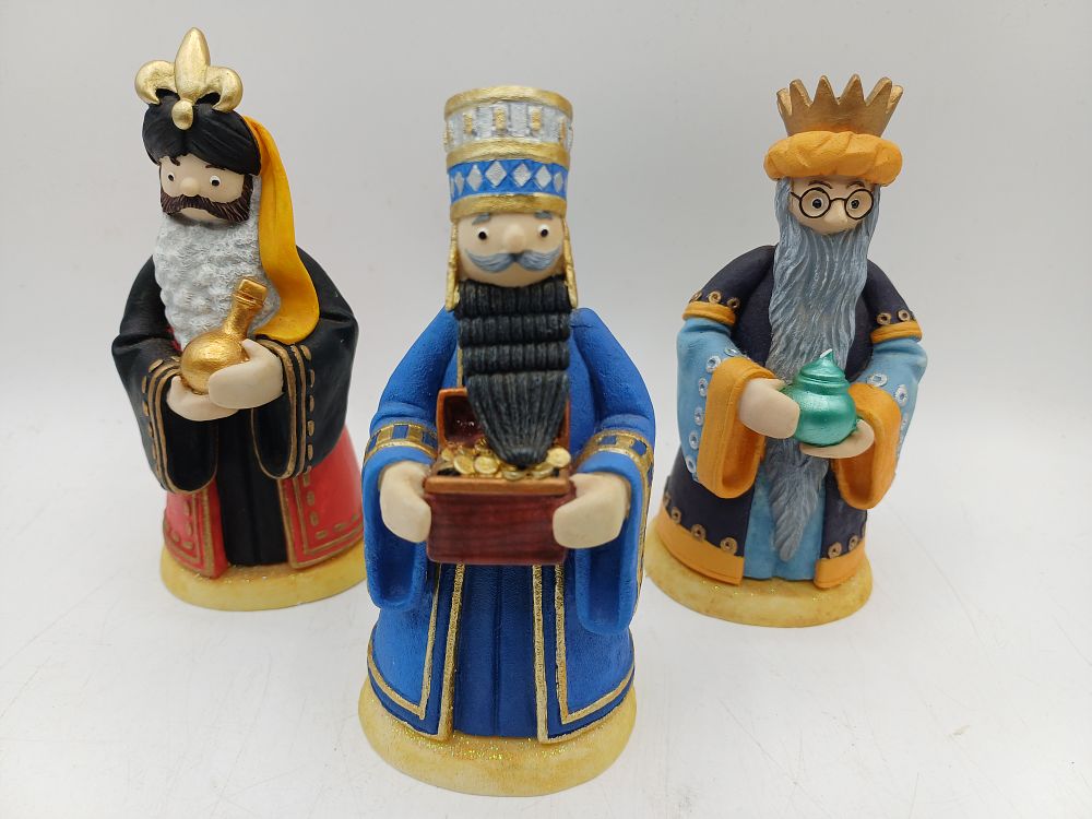 Lot 388: Robert Harrop Designs Ltd Camberwick Green Christmas 2012 Nativity Trio
