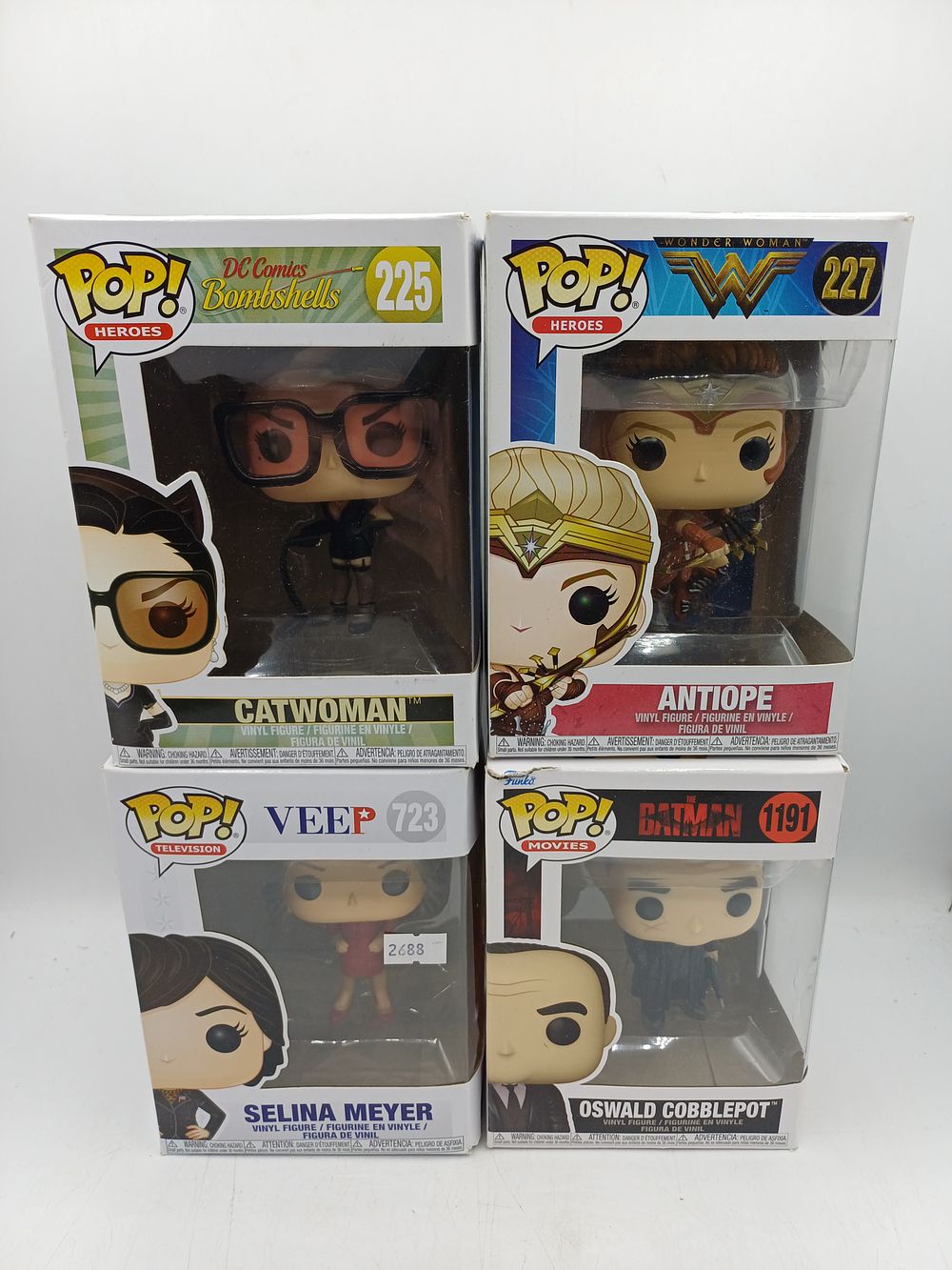 Lot 394: Funko Pop! Vinyl Figures Collection, DC Comics and Veep Series