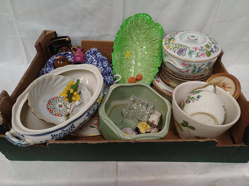 Lot 452: An Assortment of 20th Century Ceramic Tableware and Decorative Glassware