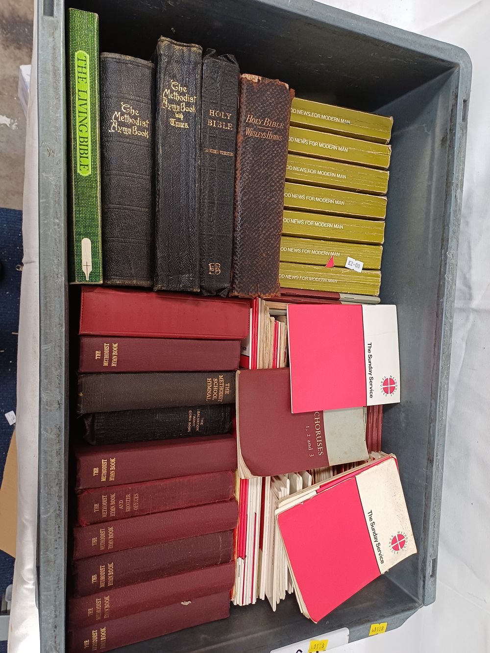 Lot 465: A Collection of Methodist Hymn Books and Religious Texts
