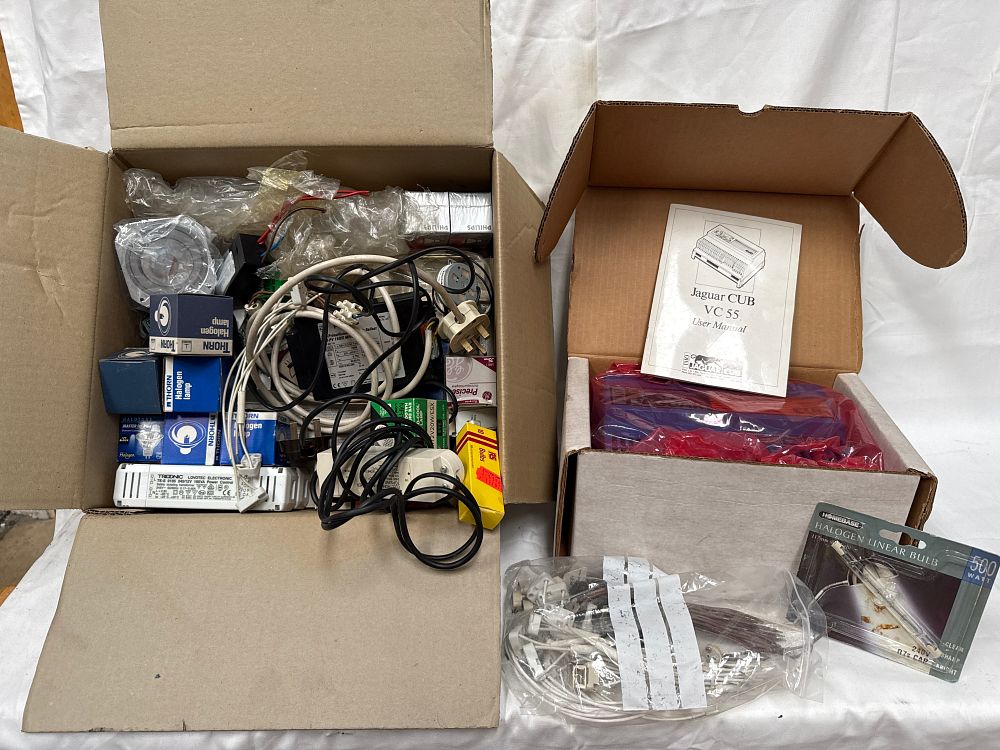 Lot 516: IMO Jaguar Cub VC 55 Variable Frequency Inverter and Lighting Supplies